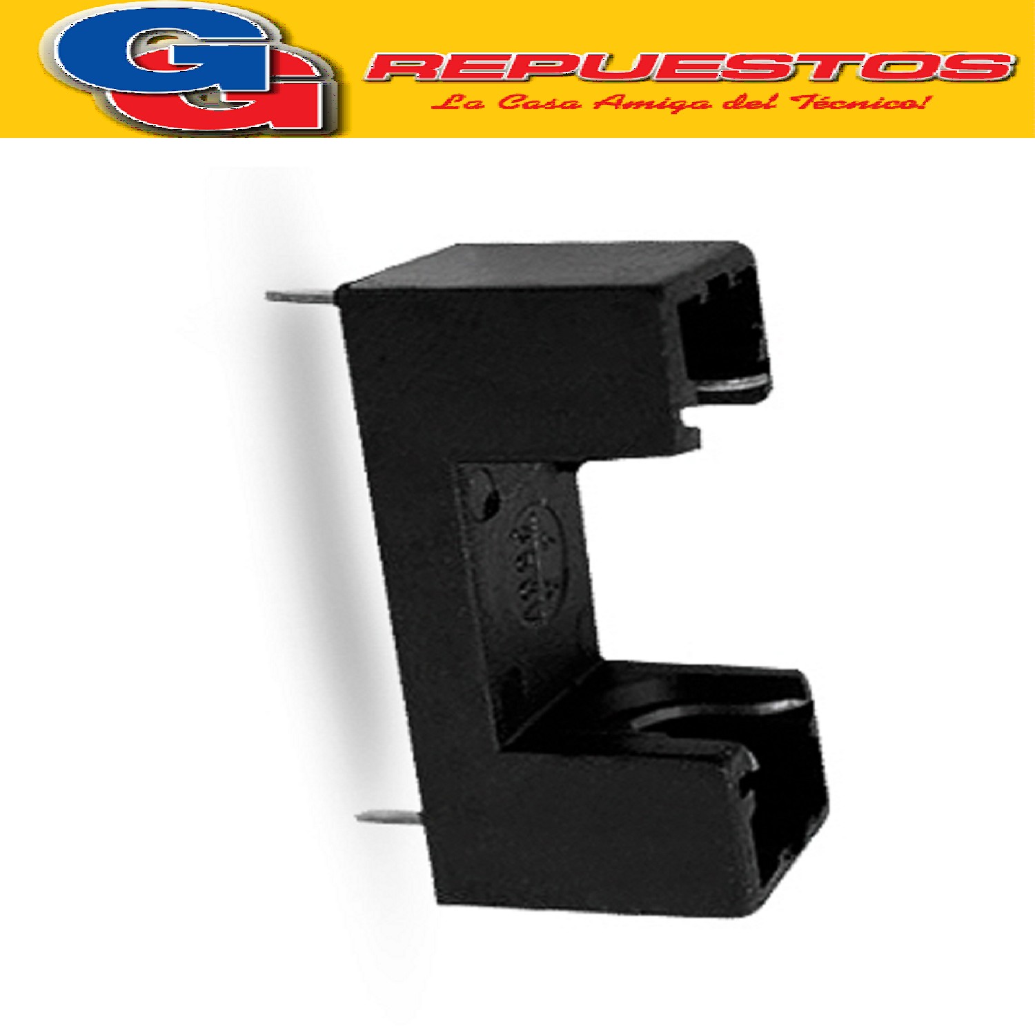PORTAFUSIBLE CUNA 20 X 5MM 15A 250VAC