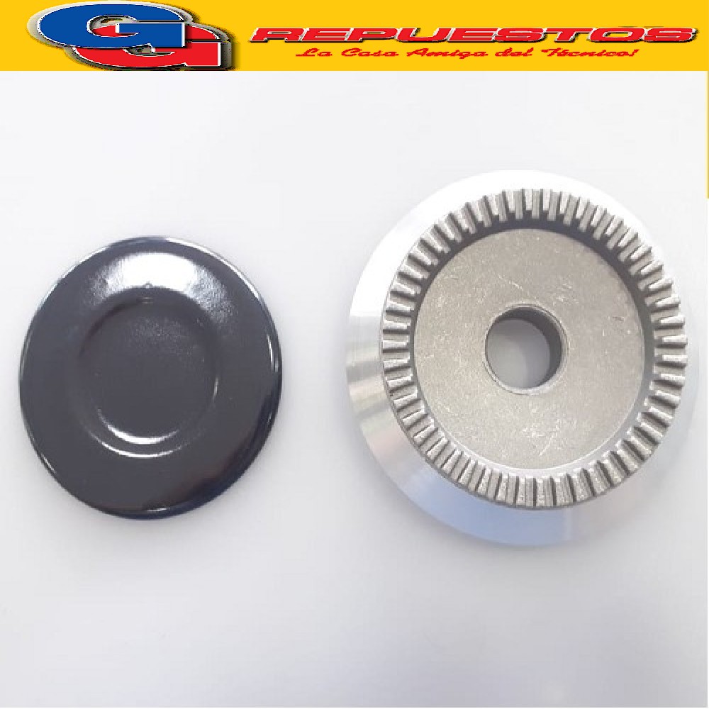 MECHERO DE ALUMINIO COCINA CARU MODERNO CON TAPA ENLOZADA