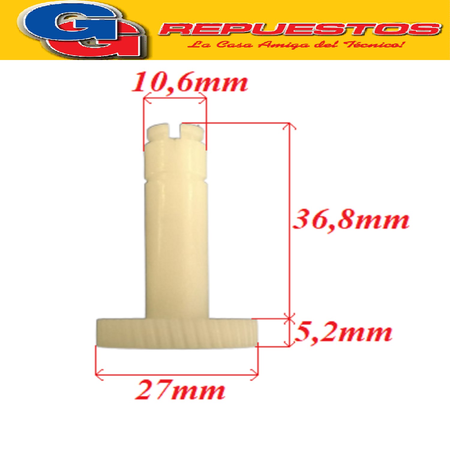 ENGRANAJE BATIDORA COMPATIBLE CON ULTRACOMB MOD.7141/7142 IMPORTADO PRECIO POR UNIDAD LILIANA THM-501 THM501 ATMA LILIANA SUPERMIX BLACK & DECKER MX 150 MX 151 ALTO 4.5 CM DIAMETRO ENGRANAJE 2.7 CM DIAMETRO EJE 1.05 CM COMPATIBLE CN LOS MODELOS AB647 / AB658 / AB657 / AB654 / AB659 / AB660 / AB661 /