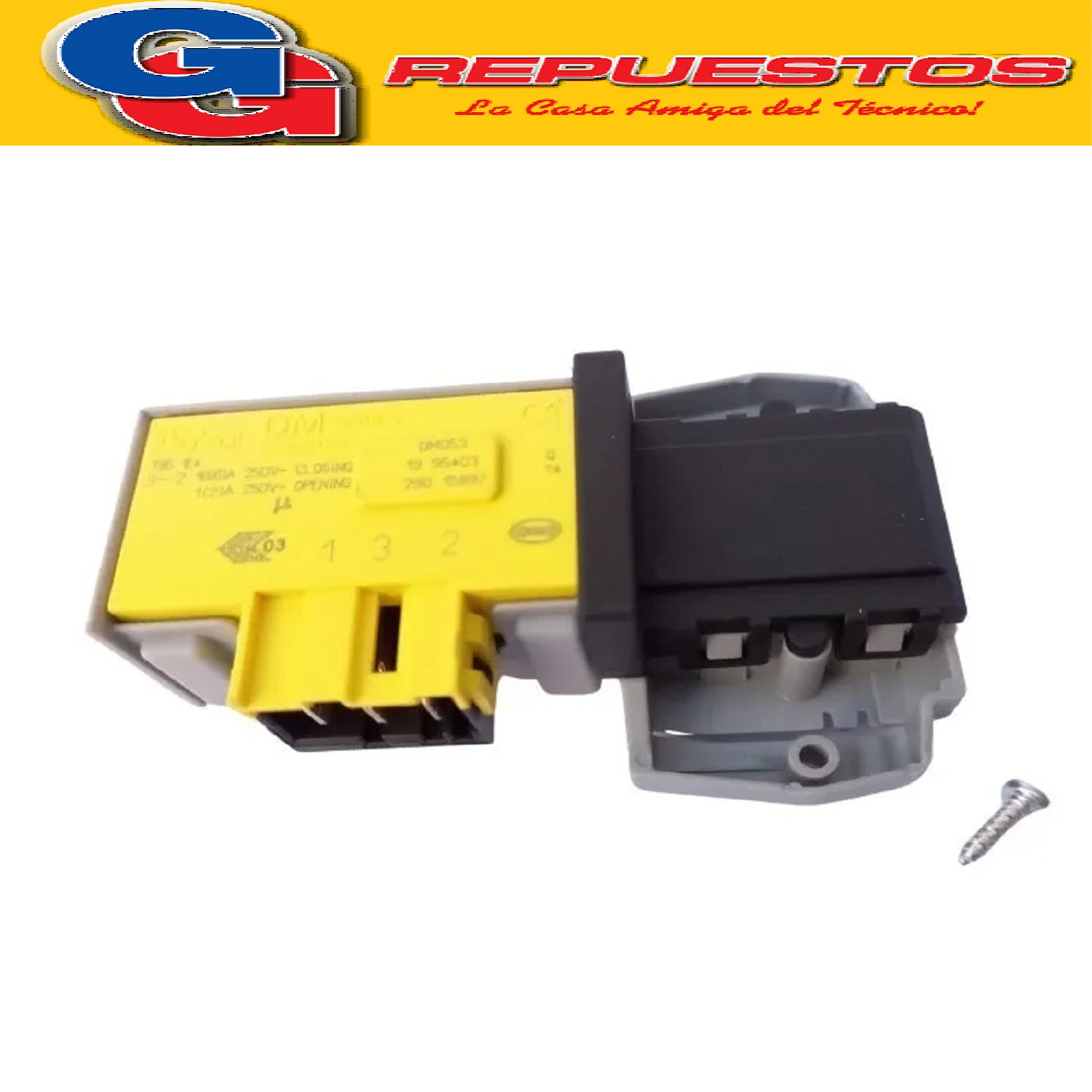 BLOCAPUERTA  PARA LAVARROPAS CANDY-LONGVIE SMARTWASH HD  L80 12-L8 10 de 8Kg/1000rpm-L6510 de 6.5kg/1000rpm-L6508 .5kg/800rpm-LAVASECA LS8012 LONGVIE LAVASECARROPAS ROLD  CO128DF-CJ514-CJ464-GOW496D_12S-GO1282D_12-GO1262D_12-GOW264D_12-CO108F_12-CO106.5F_12, Cod.Origen:
91201208 (CANDY HOOVER) 41016879 (CANDY GIAS)49030389 (CANDY) CERRADURA PUERTA LAVADORA ORIGINAL CANDY
09201035-41041367-41046787 (CANDY) Bloca-puerta Produttore: ROLD DM053557 Ex Rold. DA053556 /DA052036
Rold DM053556 16510