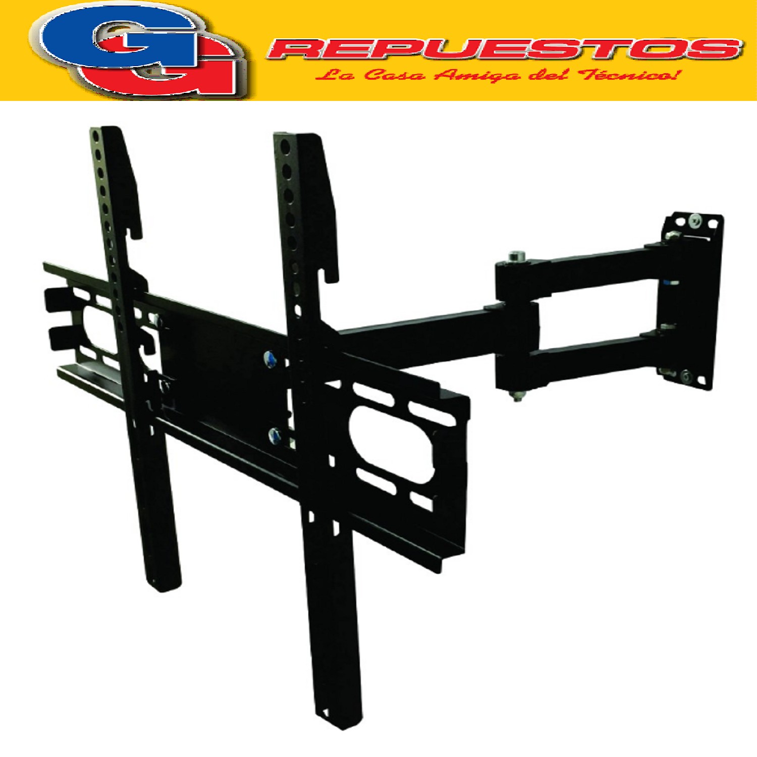 SOPORTE TV LCD LED SMART REGULABLE CON BRAZO JA-512X DE 14 A 55 PULGADAS