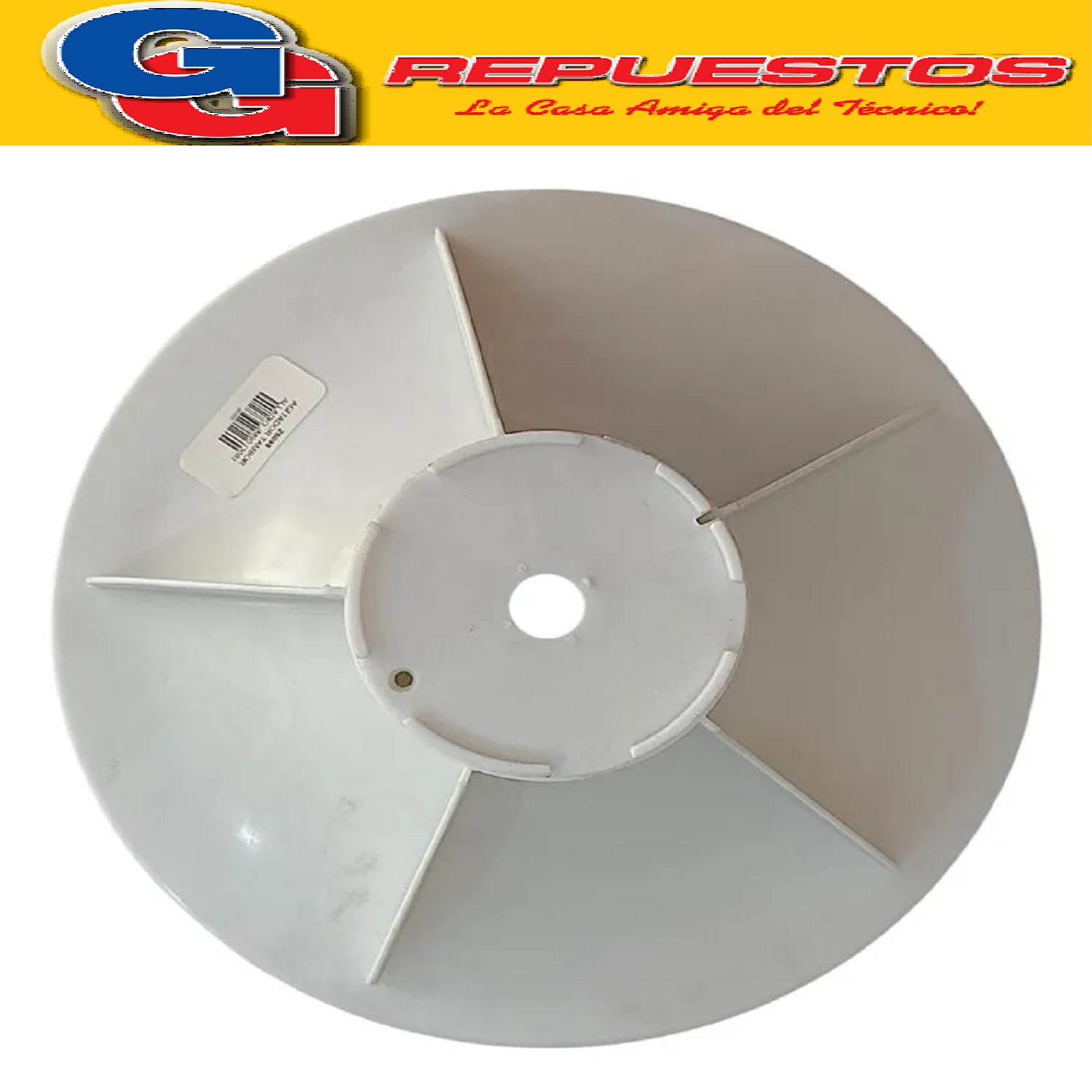 AGITADOR CON TAPA PARA LAVARROPAS JM 90 5 ALABES BLANCO LAV ARROPAS SEMIAUTOMATICO PATRIOT, MARSHALL, STEEL HOME (TAPA APARTE COD:1942) LAVARROPAS COMUN Cod Origen. WW01L02518