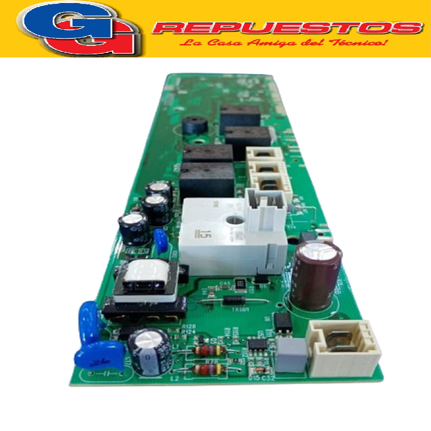 PLAQUETA PRINCIPAL PARA SECARROPAS ELECTROLUX 7KG  K_1256678 424_PLACA PRINCIPAL EDC67150W Cod Origen: 5220368