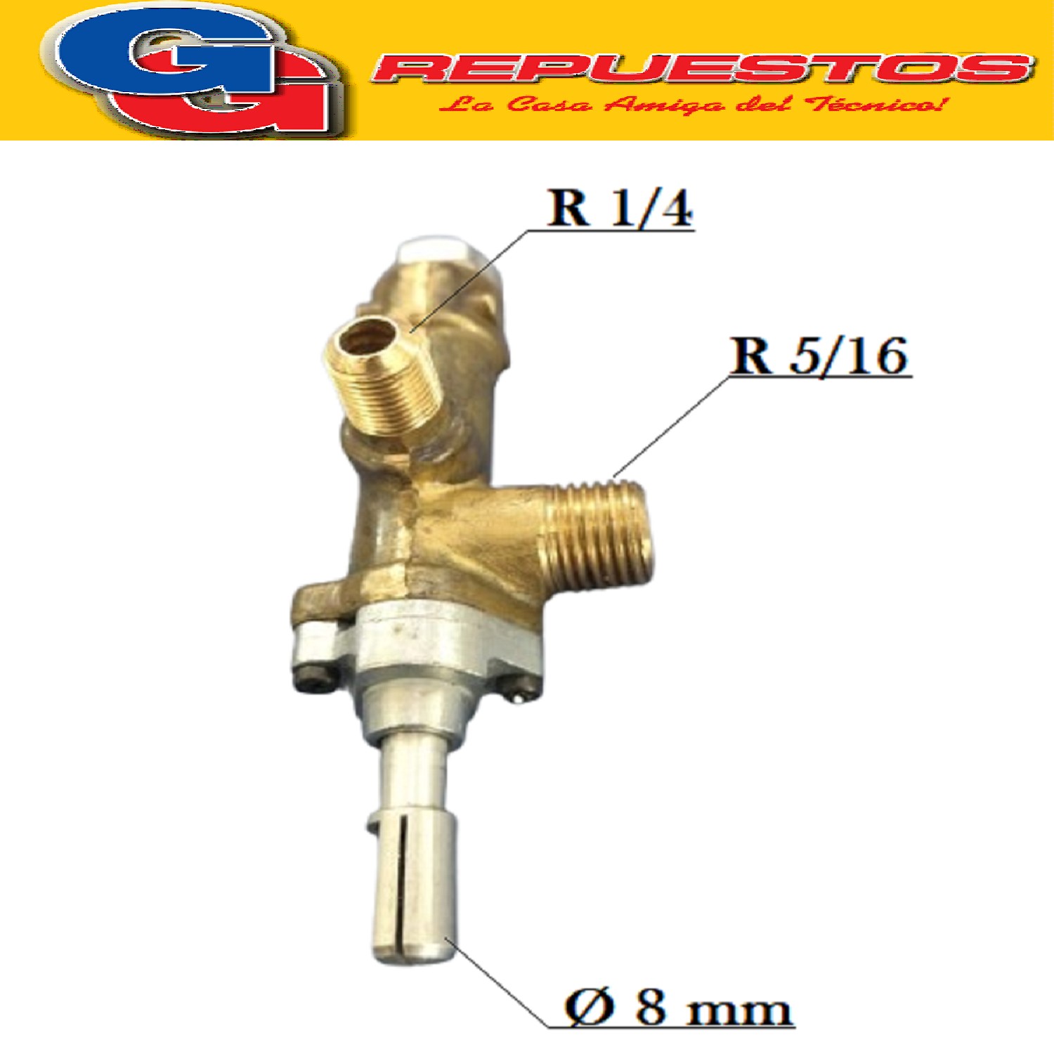 VALVULA ROBINETE DE SEGURIDAD 90º HORNO COCINA DOMEC 1/8 X 1 /4 (COC 12) puede llegar cualquiera de los de la foto dependiendo disponibilidad de stock