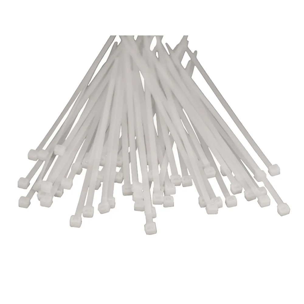 PRECINTOS NYLON 3.5 mm x 150mm  TRANSPARENTE (100pcs.)