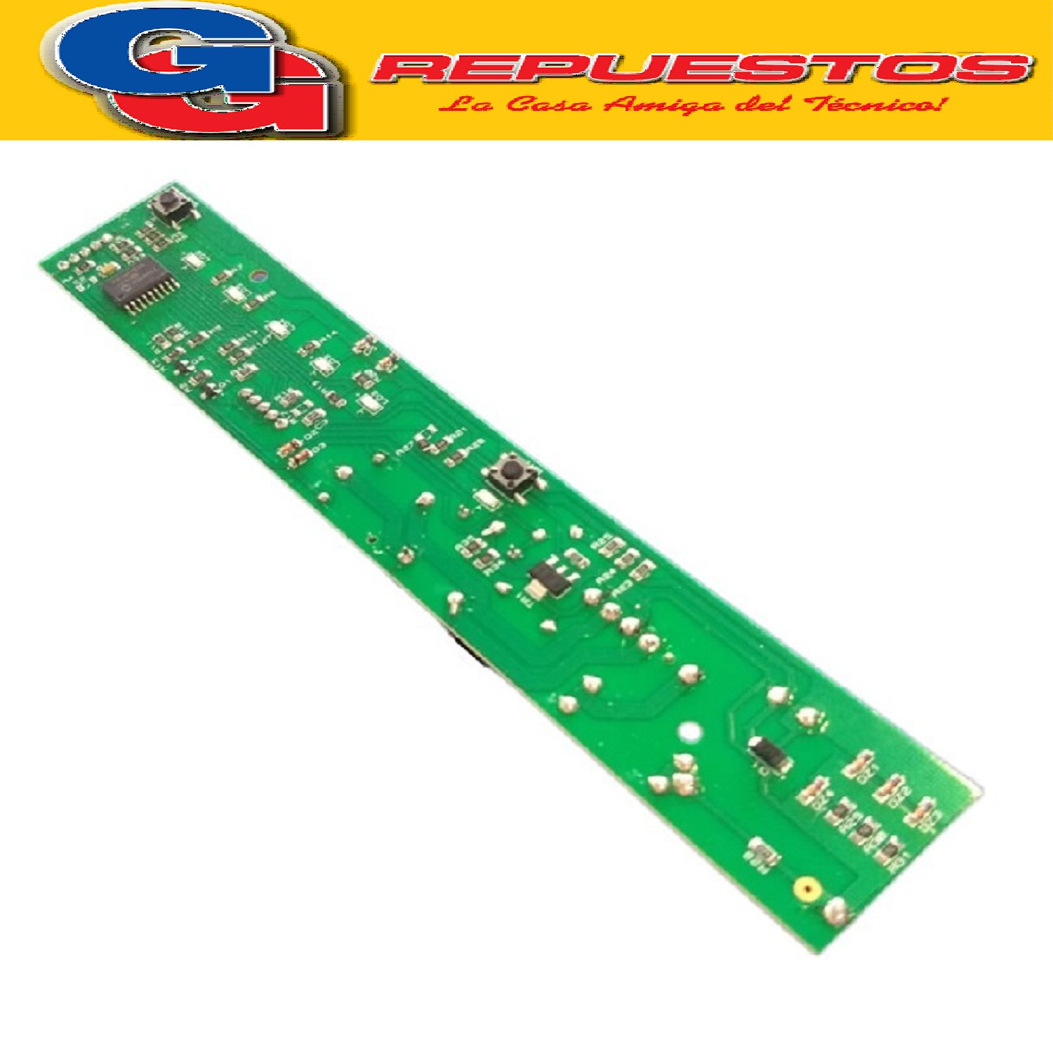 PLAQUETA DE HELADERA PARA BOSCH KDN43-KDN47 (PLACA/ UNIDAD D E MANDOS NACIONAL) MABE REMB47NF REMB43NF /47 TIPO MC COPIA LARGO 19 cm x  ANCHO 3,2 cm BOSCH KDN43-KDN47
KDN42-KDN44-KDN46-RDN48-RDN50-RDN36-RDN37-RFCT440- RFCT450-RFCT451-RFCT455-RFCT500-RFCT800-REMB47 Cod.Origen: 641719 (BSH) 641709 (BSH) 641714 (BSH)
Produttore: MABE Brasil (7210029) / ASV Projetos (PER1714)
PLACA REFRIG KDN  Ind.Argentina (B49/ B 49) REMB430NFM14