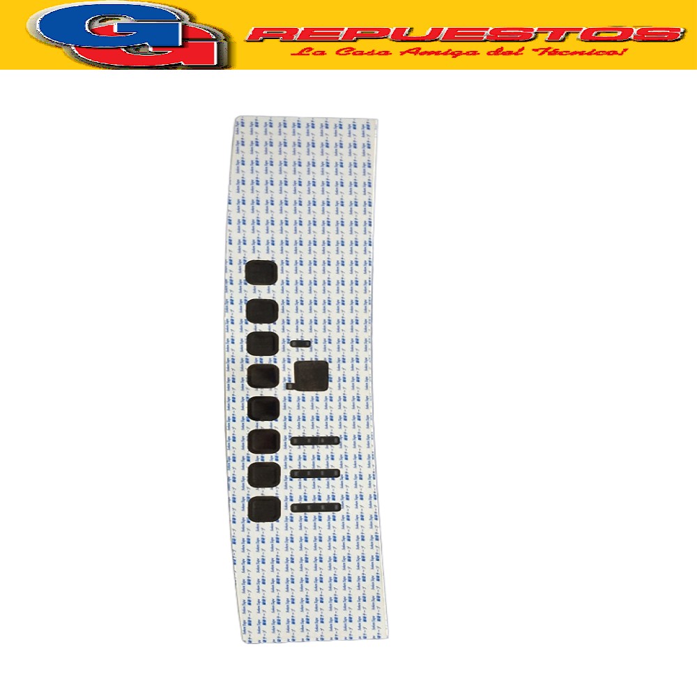 SERIGRAFIA PARA LAVARROPAS CARGA SUPERIOR PHILCO WMPH08 MEMB RANA SERIGRAFIA / PANEL CONTROL LAVARROPAS PARA PHILCO  WM PH08 CARGA SUPERIOR (SERIGRAFIA QUALITY LINE) LARGO 47CM APROXIMADAMENTE