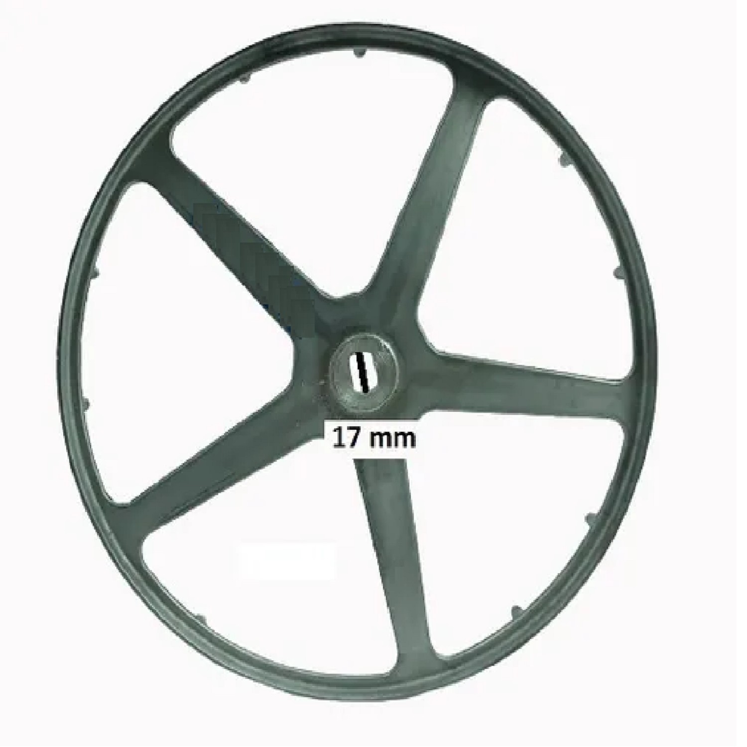 POLEA PARA TAMBOR LAVARROPAS DREAN BLUE 8.12 2 CARAS  D270   TRO 270 mm DREAN BLUE 8.12 AG.CHATO (POLEA PLANA P/EJE PUNTA DOBLE CARA ORIG.) Cod.Origen: 701026245 (DREAN ALLADIO) POLEA TAMBOR D270  Produttore: Ind.Argentina
26696 (centro chato) CANDY CAS812D WHIRLPOOL WNQ85AB WNQ86AB WFE81A