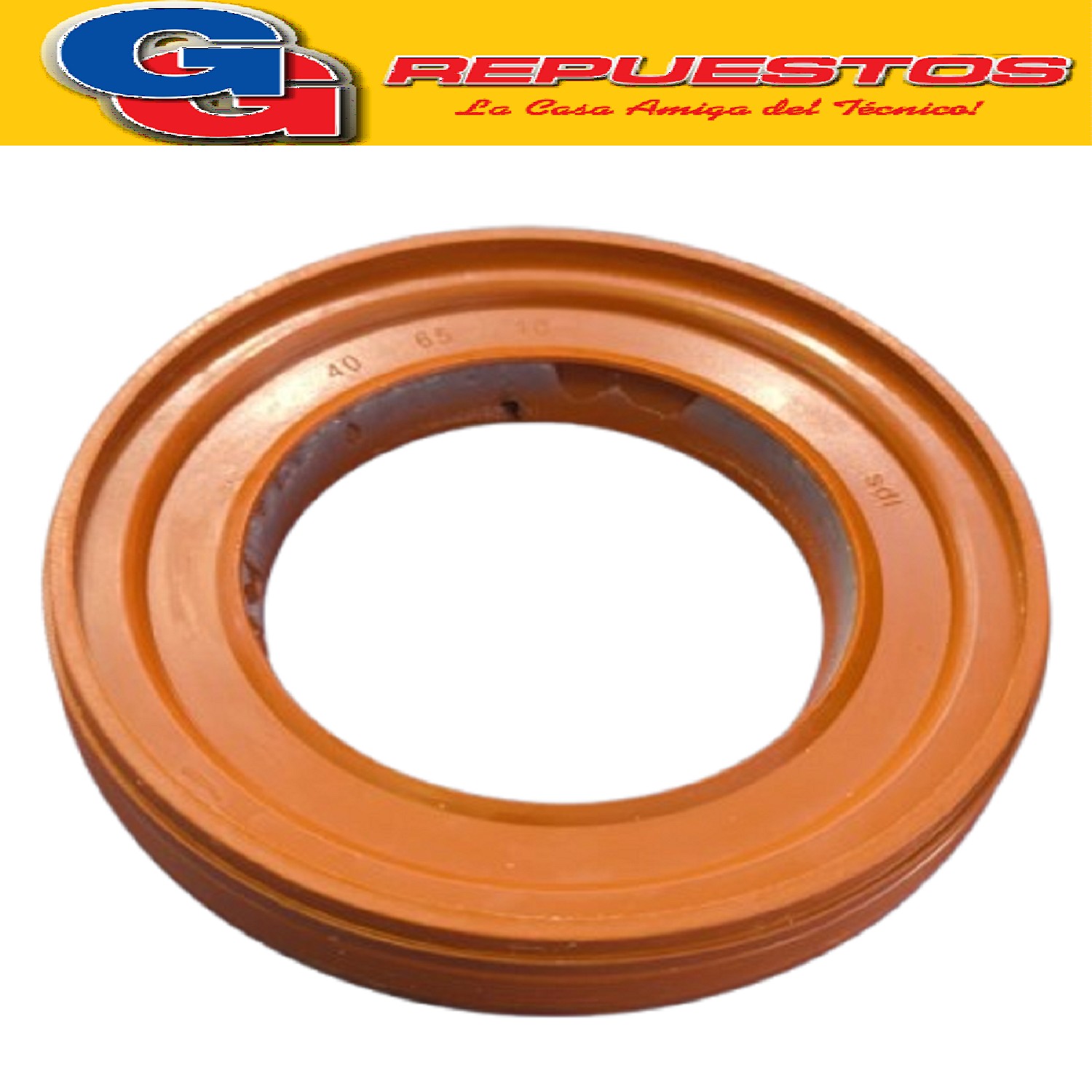 RETEN 40 X 65X 10.5 IMPORTADO LAVARROPAS COMPATIBLE CON WHIR LPOOL WLCF70B SEXTO SENTIDO 7Kg 1400r-WCF74ZB 6thSENSE INVERTER (ORIGINAL) PARA ALGUNOS BGH 10173
