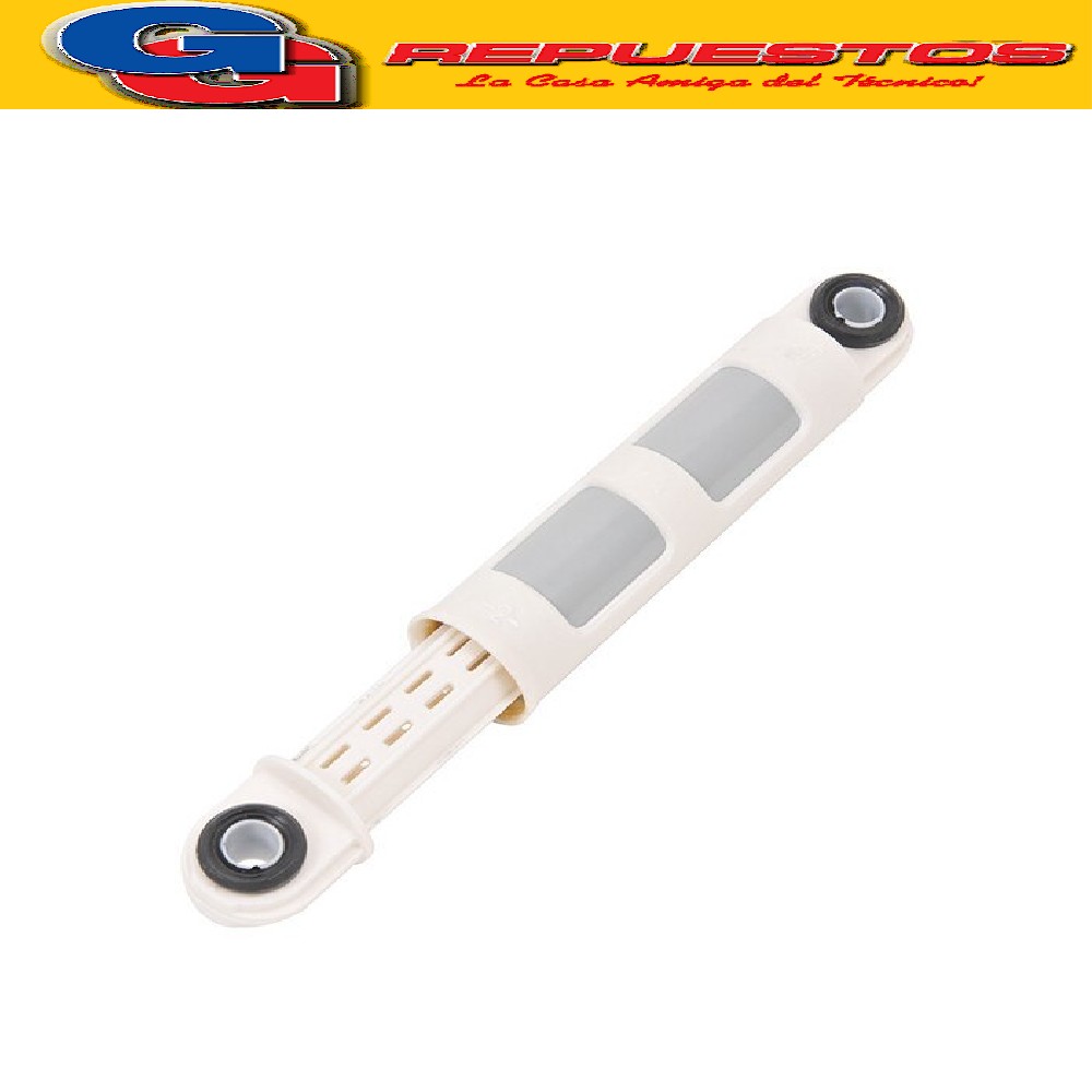 AMORTIGUADOR N120 LAVARROPAS PARA CANDY LONGVIE.SMART  WASH  HD L8012-L8010 de 8Kg/1000rpm-L6510 de 6.5kg/1000rpm-L6508 6.5kg/800rpm- LAVASECA LS8012 LONGVIE LAVASECA LS8012C Linea nueva SMART WASH HD Cod.Origen: 41017168 (LONGVIE ARG.) AMORTIGUADOR
120N. AGUJEROS: Ø11+Ø11mm. DISTANCIA ENTRE EJES: COMPRIMIDO:183mm / EXTENDIDO:268mm.