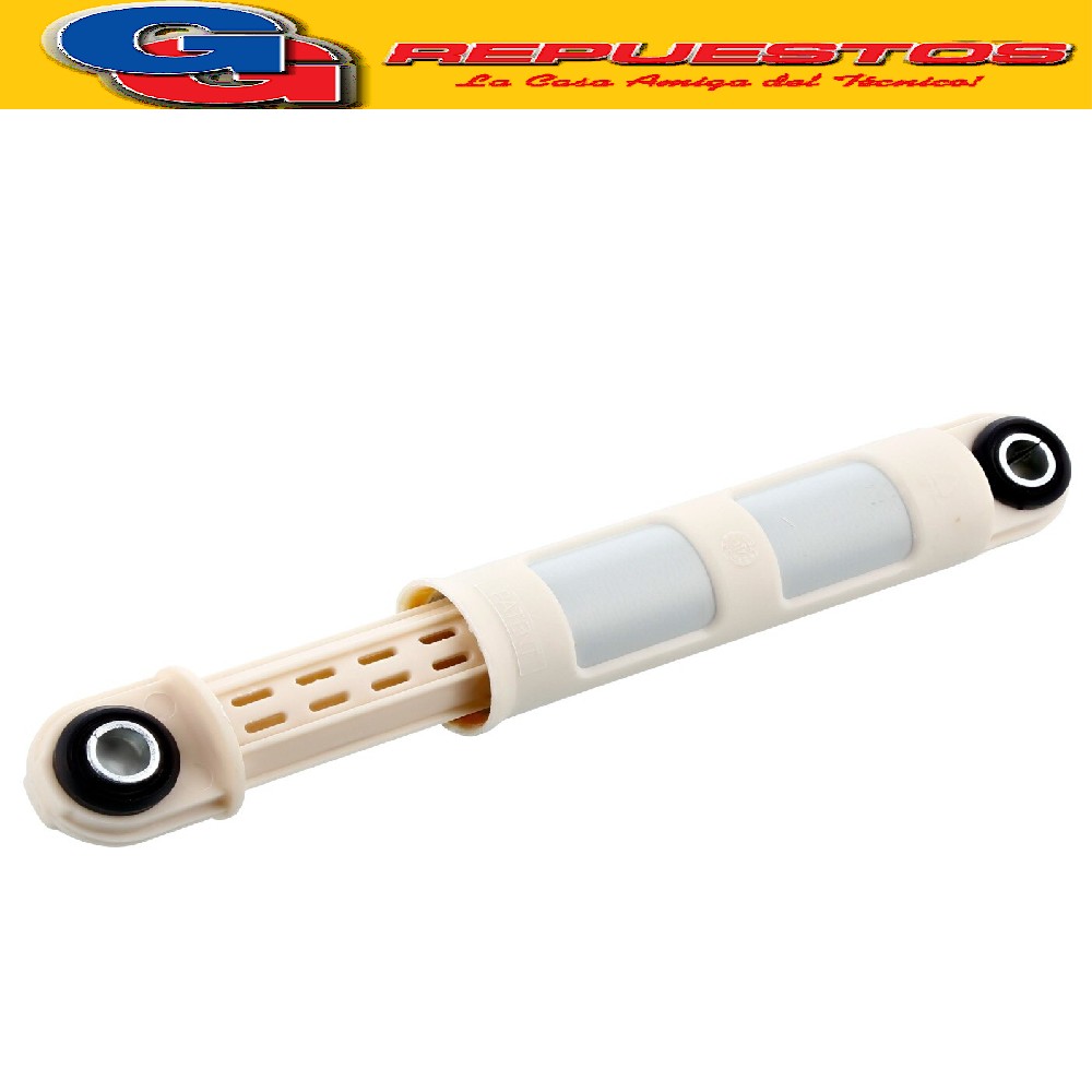 AMORTIGUADOR N120 LAVARROPAS PARA CANDY LONGVIE.SMART  WASH  HD L8012-L8010 de 8Kg/1000rpm-L6510 de 6.5kg/1000rpm-L6508 6.5kg/800rpm- LAVASECA LS8012 LONGVIE LAVASECA LS8012C Linea nueva SMART WASH HD Cod.Origen: 41017168 (LONGVIE ARG.) AMORTIGUADOR
120N. AGUJEROS: Ø11+Ø11mm. DISTANCIA ENTRE EJES: COMPRIMIDO:183mm / EXTENDIDO:268mm.