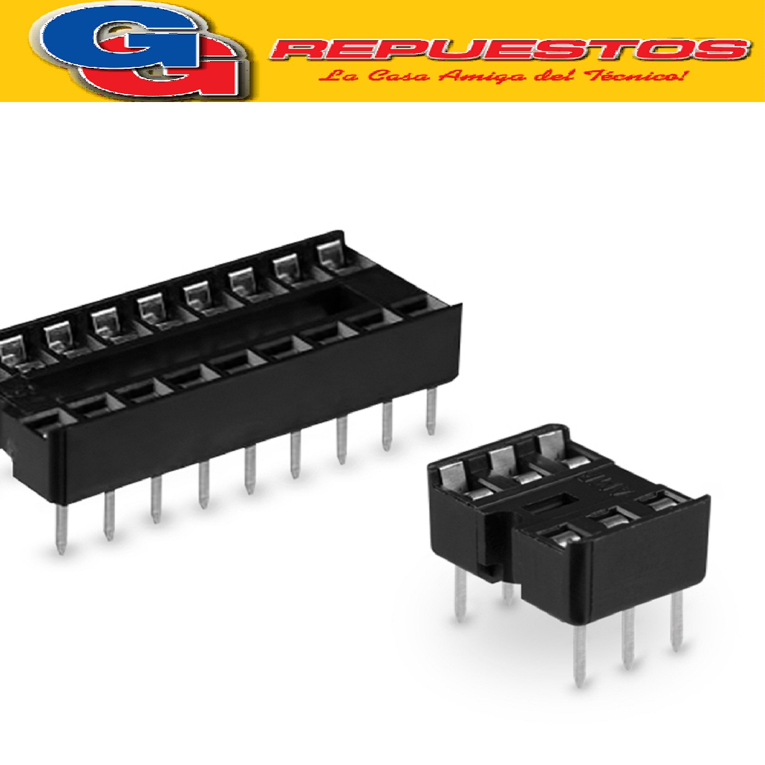 ZÓCALO PARA CIRCUITO INTEGRADO 8P (4X2)