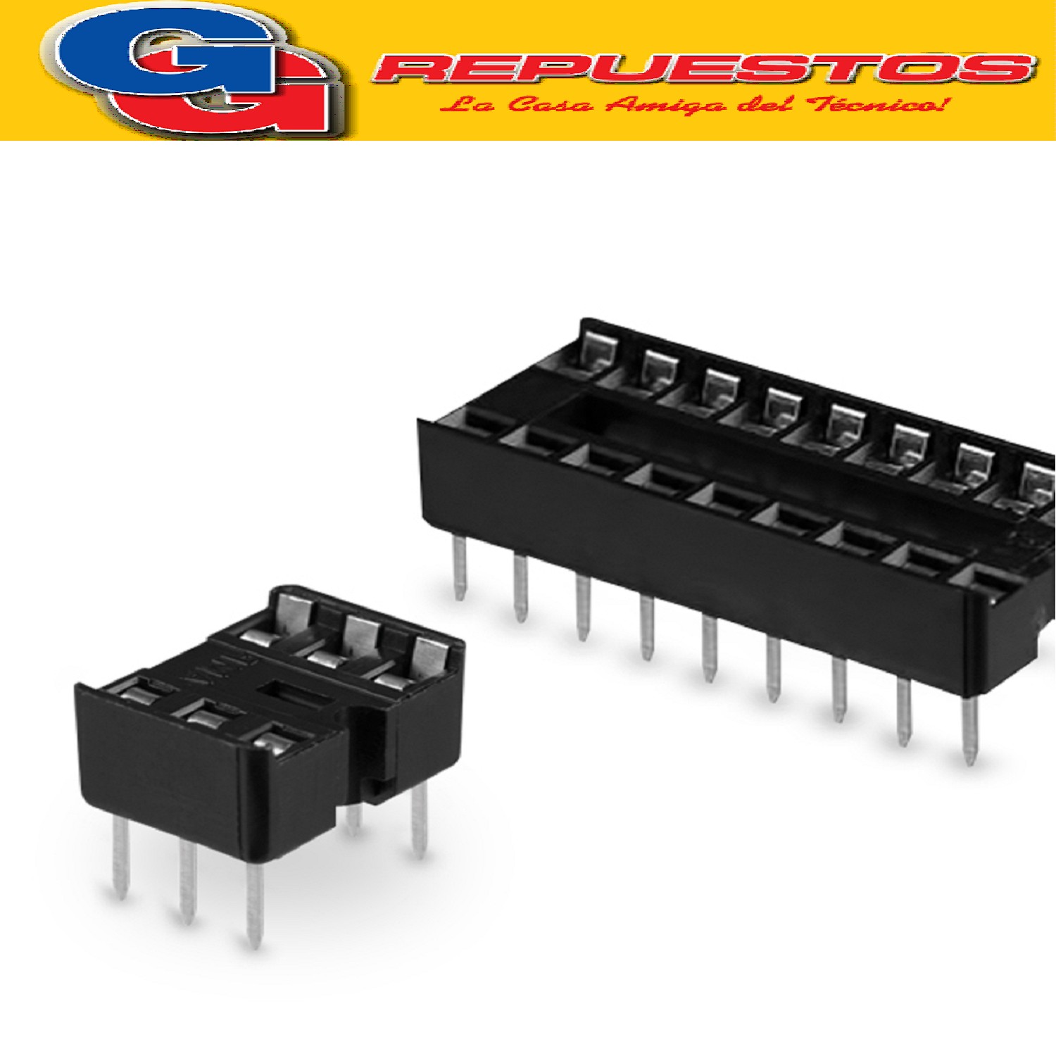 ZÓCALO PARA CIRCUITO INTEGRADO 8P (4X2)