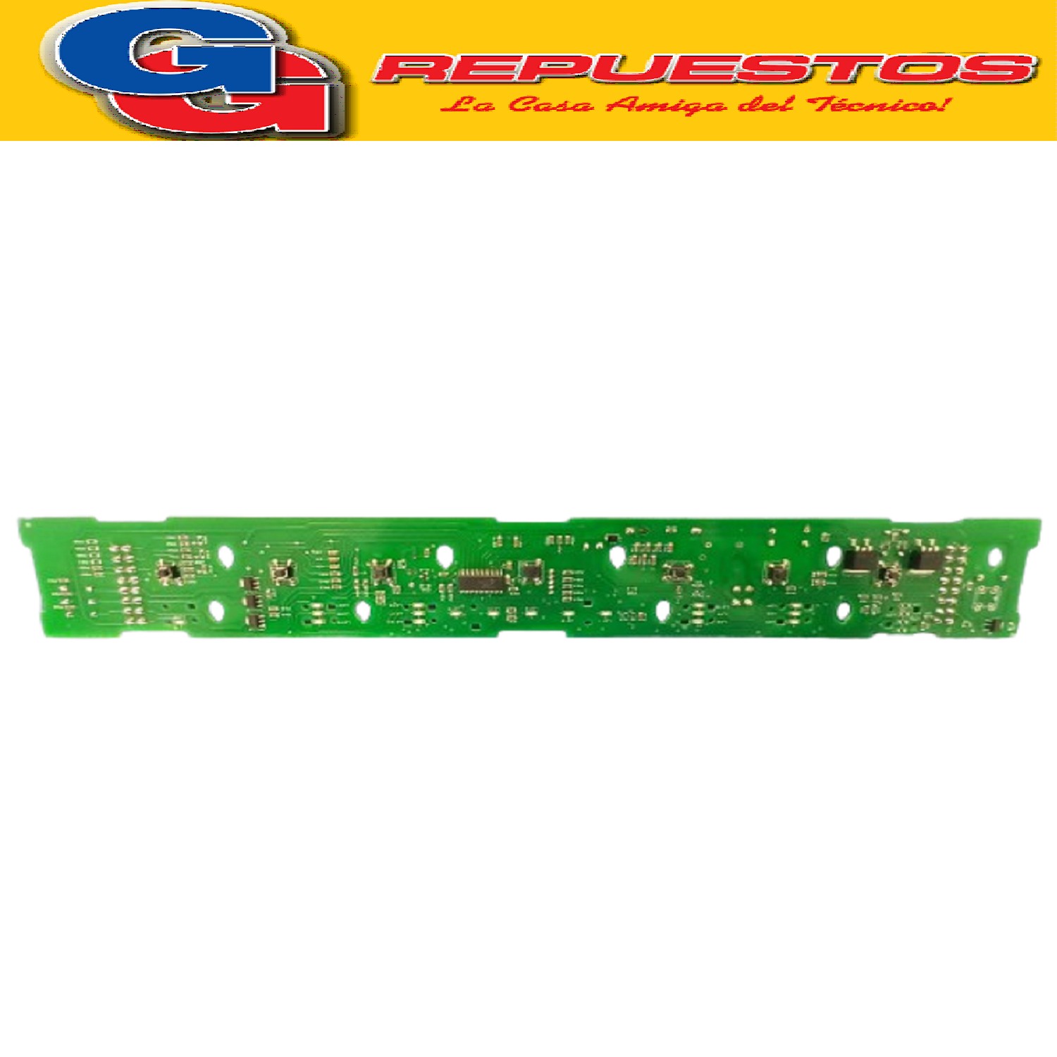 PLAQUETA LAVARROPAS PARA  WHIRLPOOL ESLABON DE LUJO AWR TOWR 680 7 BOTONES TIPO MC NACIONAL AWR680  EWQ22B