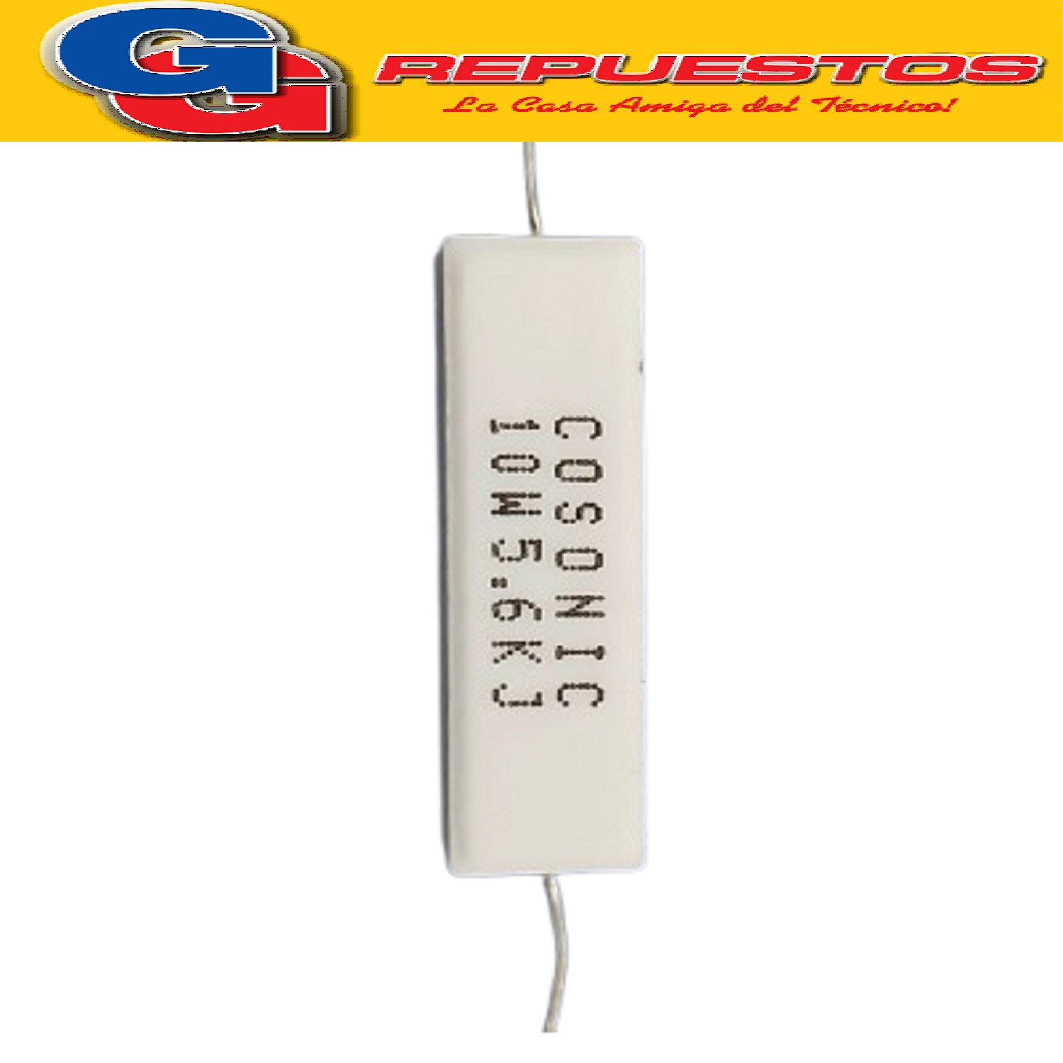 RESISTENCIA CERAMICA 10W 5%  5K6 PARA PLACA DE CONCEP