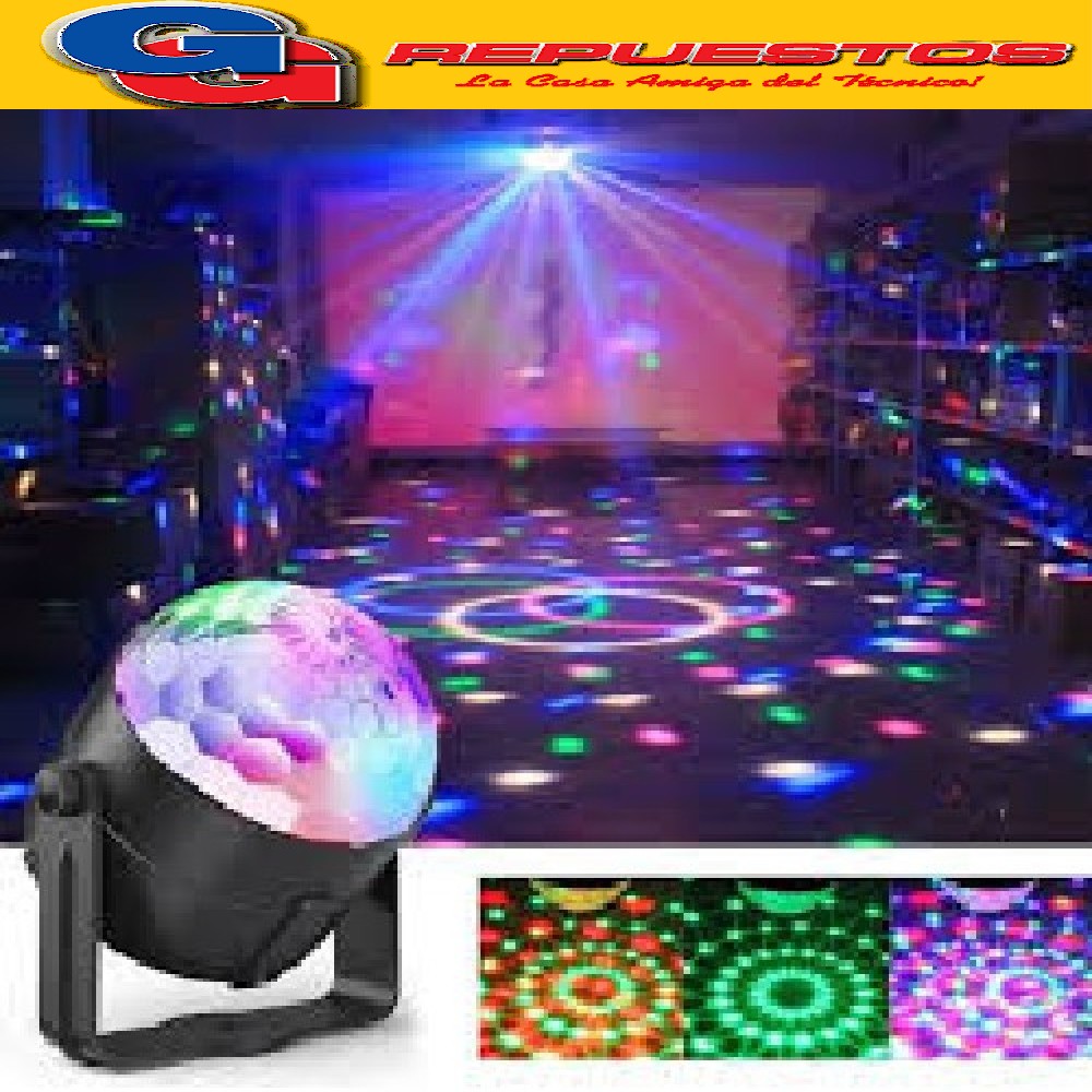 MINI ESFERA / BOLA MAGIC  LED EFECTO DJ, CUMPLEAÑOS, FIESTAS , PELOTEROS,EVENTOS, ETC.