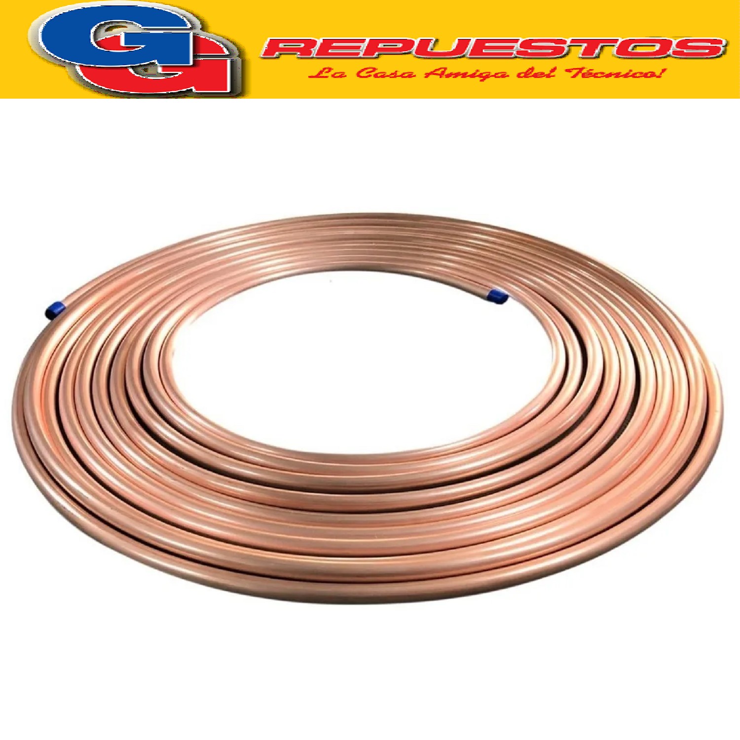 ROLLO CAÑO DE COBRE 3/4 15 MTS PARED 0.8 ELUMA 6.350kg