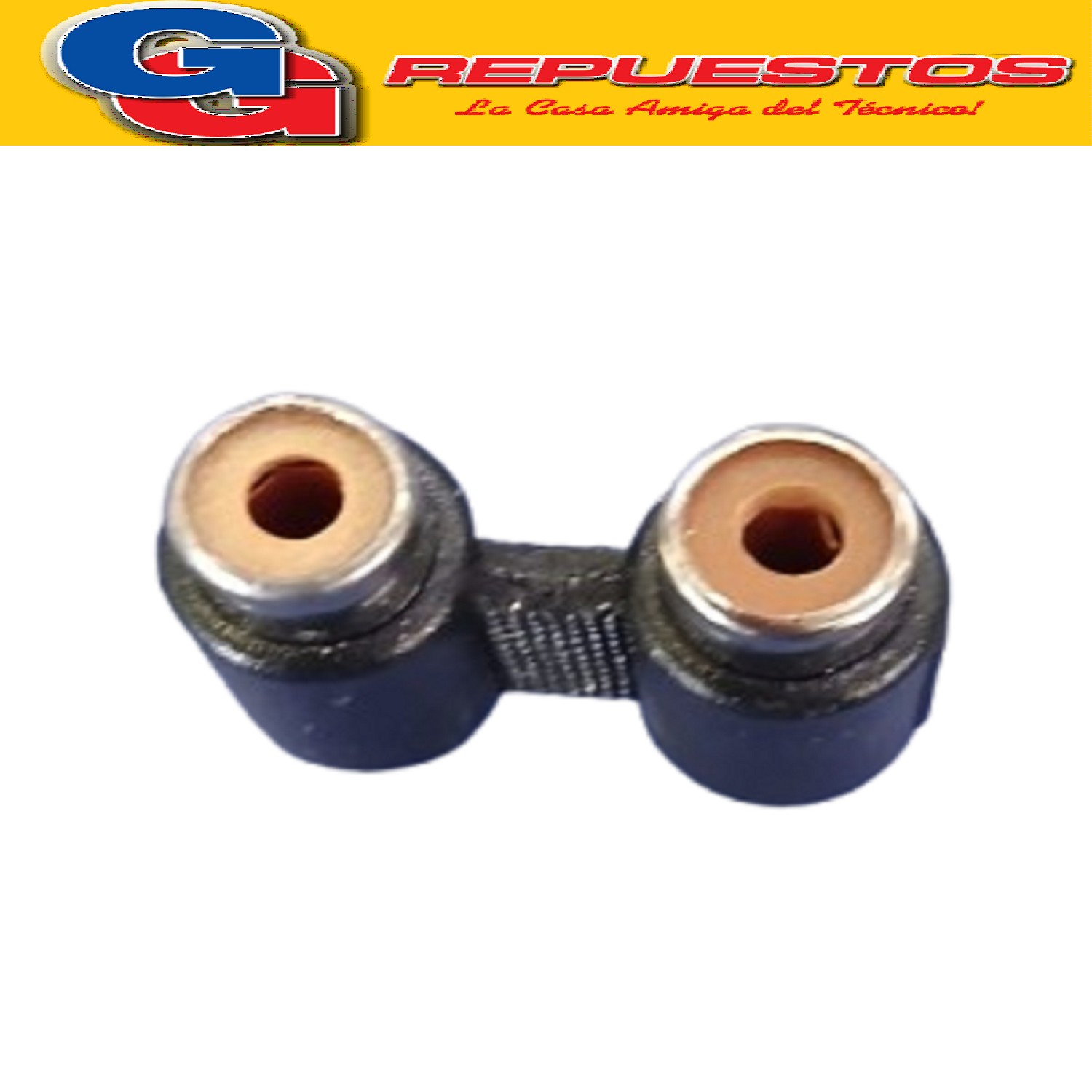 ADAPTADOR 2RCA HEMBRA -2RCA HEMBRA
