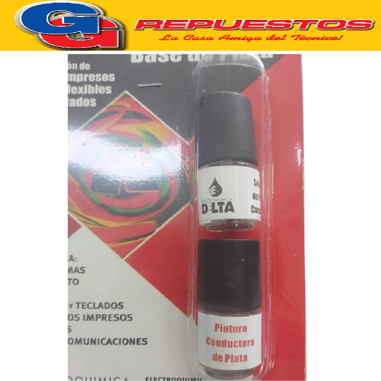 PINTURA CONDUCTORA (PLATA) 3 GR.
