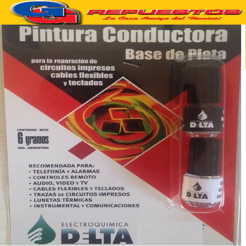 PINTURA CONDUCTORA (PLATA) 3 GR.