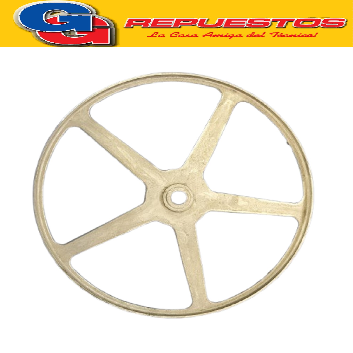 POLEA TAMBOR LAVARROPAS DREAN BLUE EJE REDONDO 270 701026259 6.06- 6.08-6.09-7.08-709-7.10