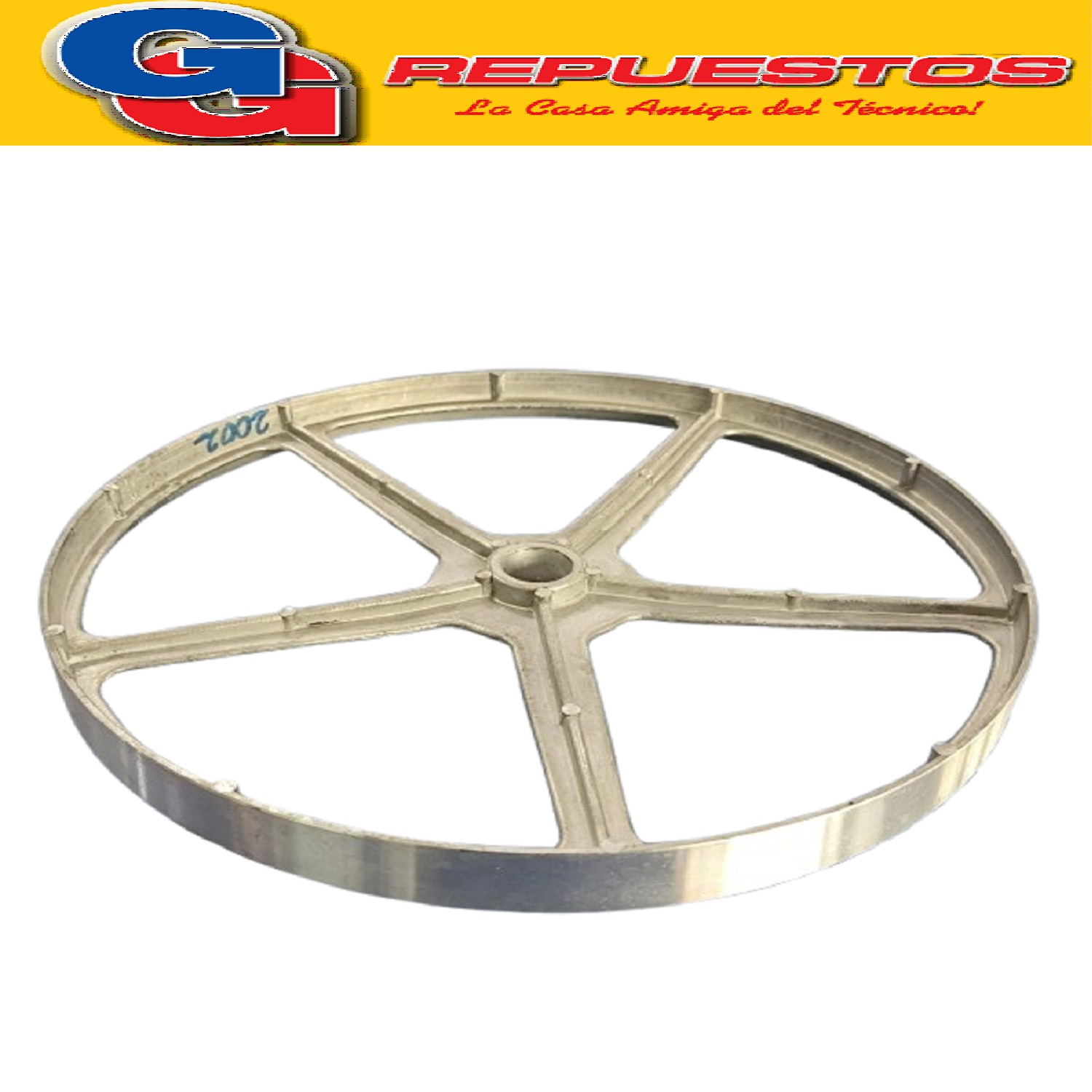 POLEA TAMBOR LAVARROPAS DREAN BLUE EJE REDONDO 270 701026259 6.06- 6.08-6.09-7.08-709-7.10