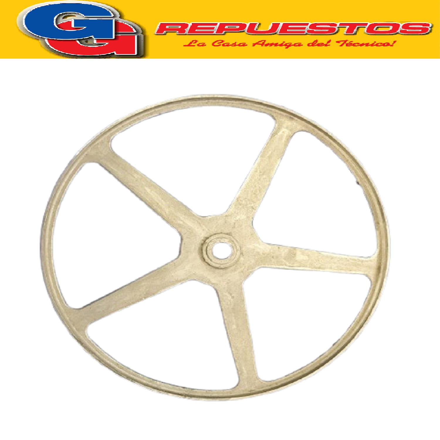 POLEA TAMBOR LAVARROPAS DREAN BLUE EJE REDONDO 270 701026259 6.06- 6.08-6.09-7.08-709-7.10