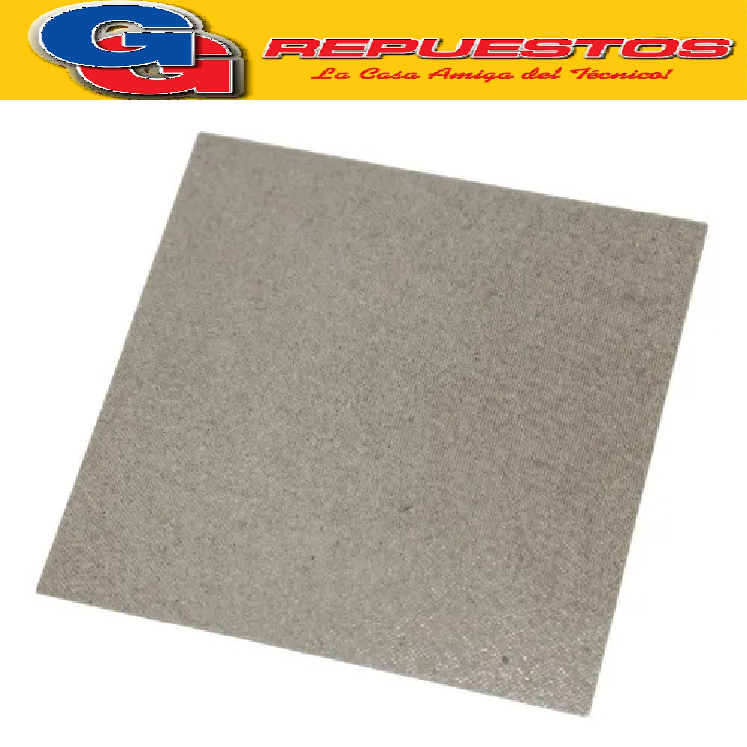 MICA PARA MICROONDAS 13X 12.5 CM.