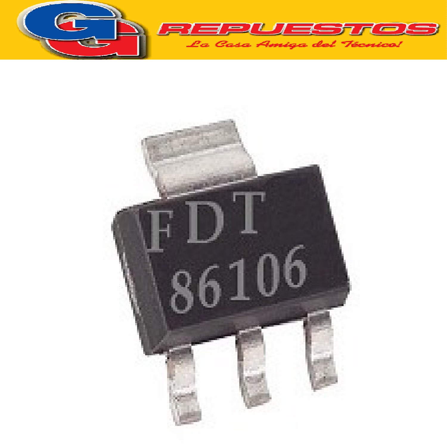FDT86106 - SOT223  - CIRCUITO INTEGRADO