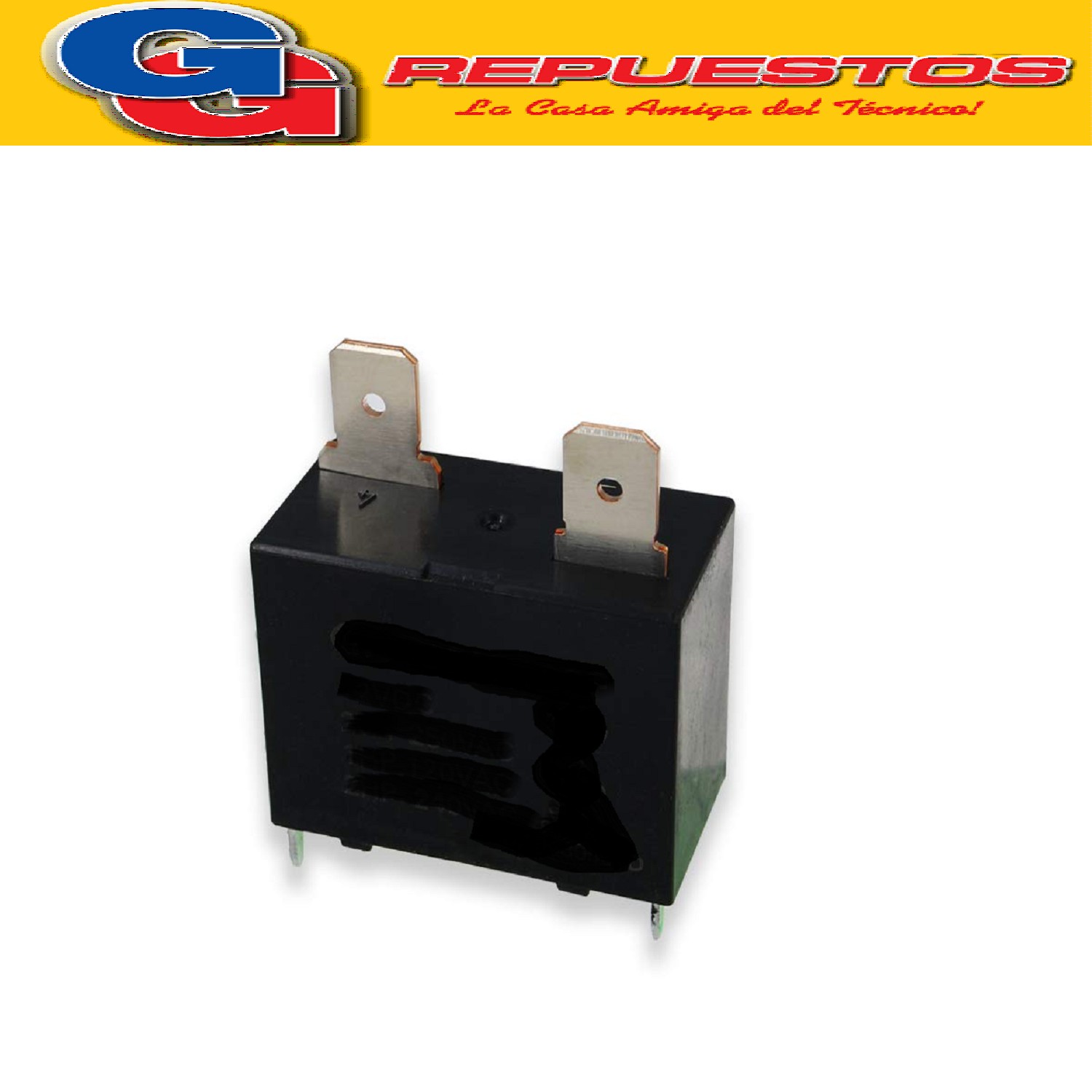 RELE RELAY F6-S-DC12V PARA PLAQUETA DE AIRE ACONDICIONADO 20 A 250VCA 25A 250VAC
