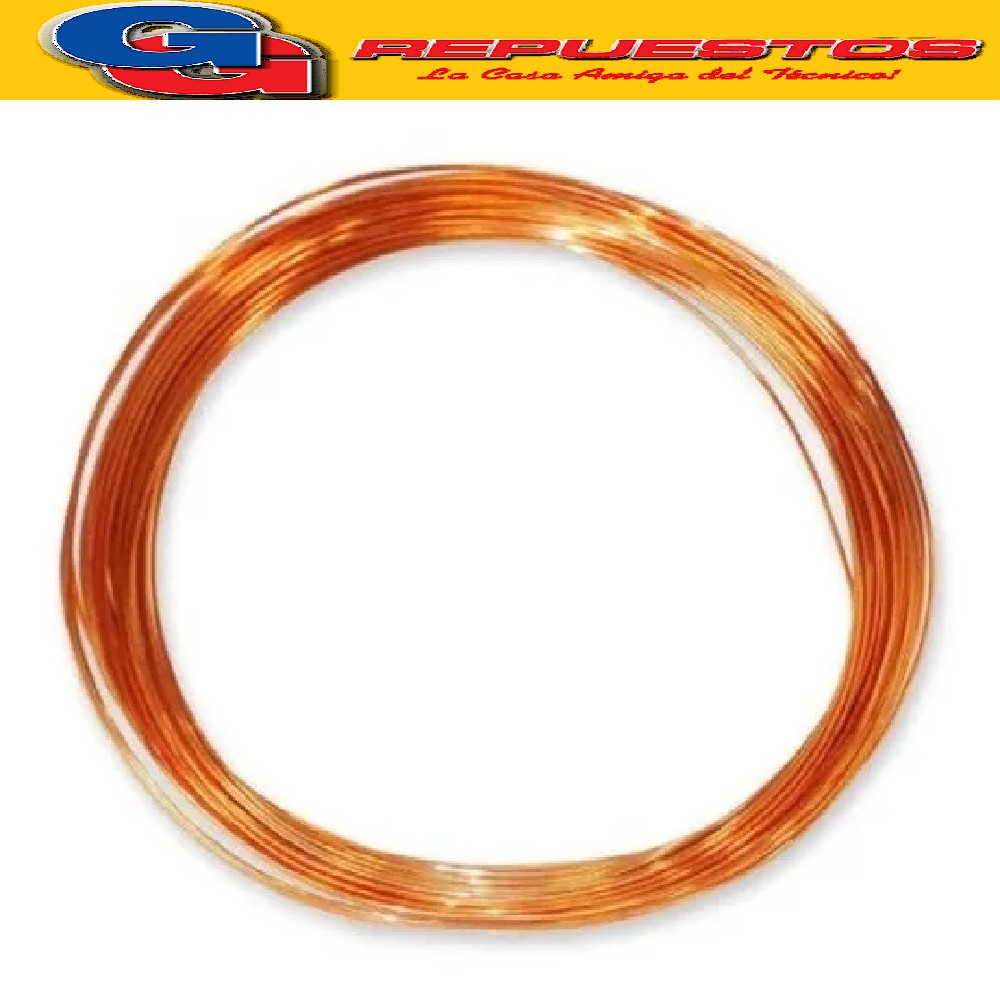 Kg.CAPILAR DE COBRE 1.25mm NARANJA DIAMETRO EXTERIOR APROX 2 .50 mm