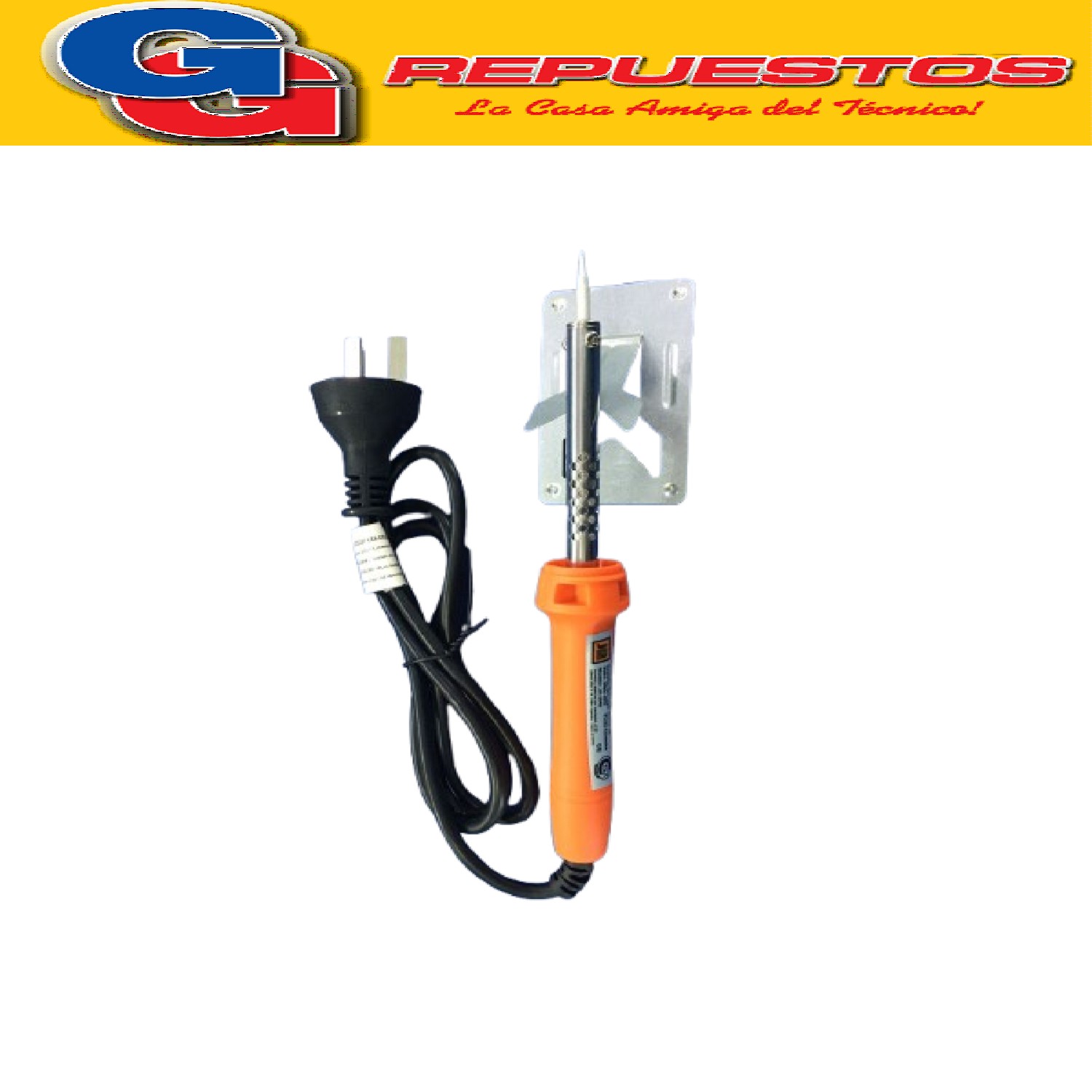 SOLDADOR DE ESTAÑO 40W PROFESIONAL PUNTA COMUN