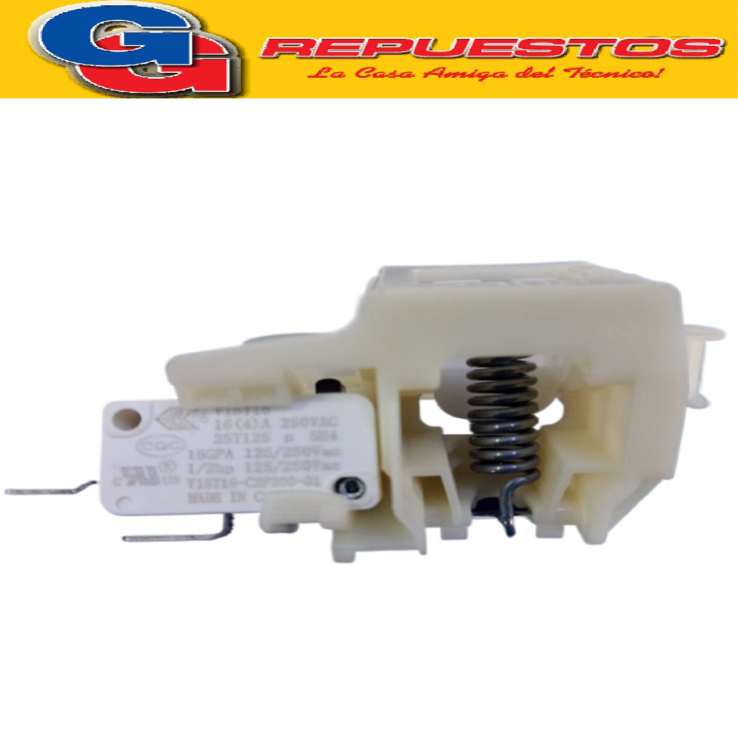 BLOCAPUERTA LAVAVAJILLAS LVV  DREAN DISH 12.1LB 12.2LTB ORIG INAL BGH-PHILCO MOD.NVO CONJUNTO CIERRE
DREAN 12.1LB-12.2LTB/LTX-DISH 15.1DB/ DG/DN/DNX/DX-15.2DTB/DTN/DTNX/DTX (ORIGIN) LAVAVAJILLAS CANDY CDPA7205/12-CDPA7512/12-
LAVAVAJILLAS CANDY EASY 7205HW-CDY CDPA7512N-CDY CDPA7512X-LAVAVAJILLAS CANDY DIGIT 7512HN-DIGIT 7512HW-DIGIT 7512HX (CERRADURA ELECTRICA C/1 SWITCH ORIGINAL) Cod.Origen: 709802296 (DREAN ALLADIO) WW01F02569