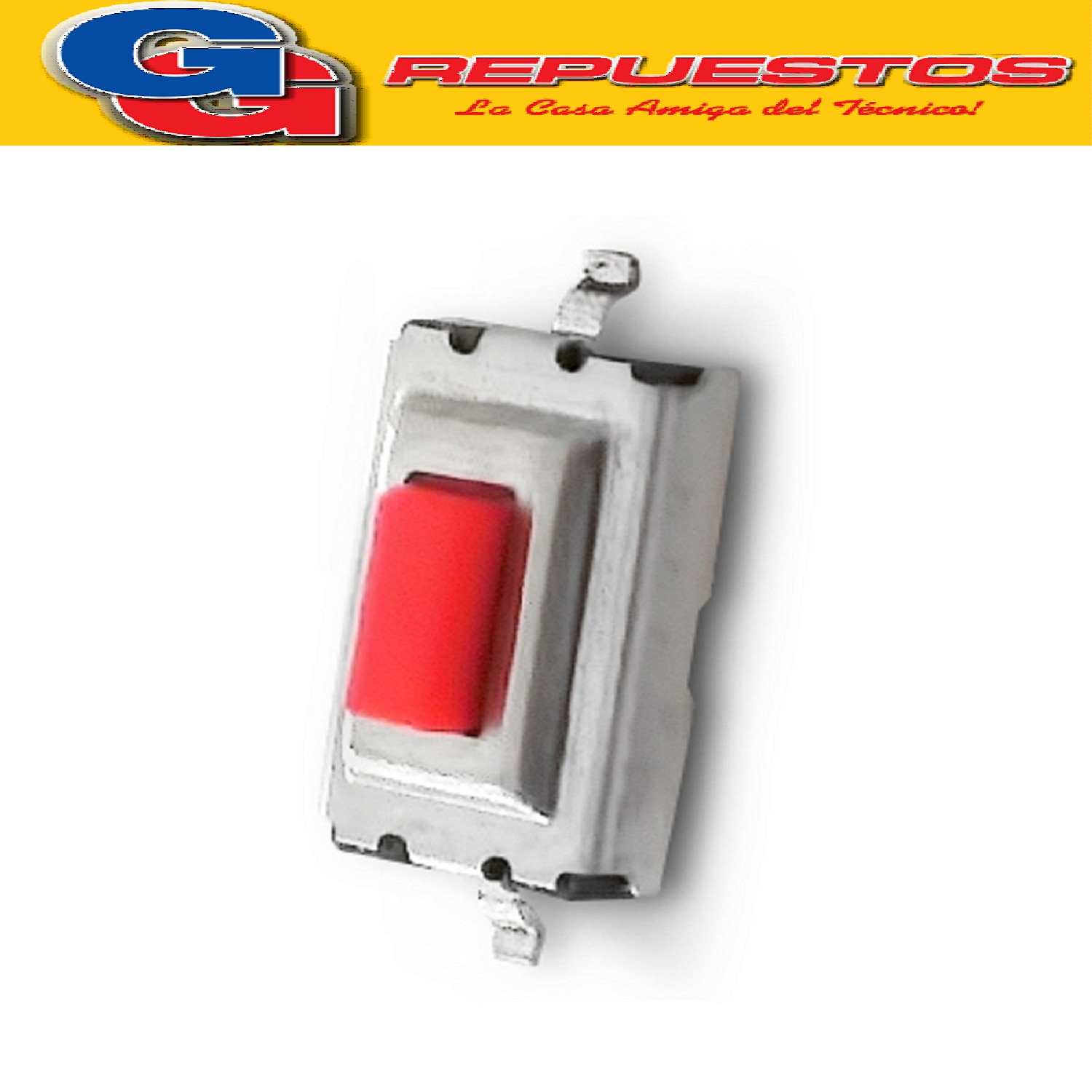 MICROSWITCH SMD 6 X 3,5 X 2,5 MM 2 CONTACTOS