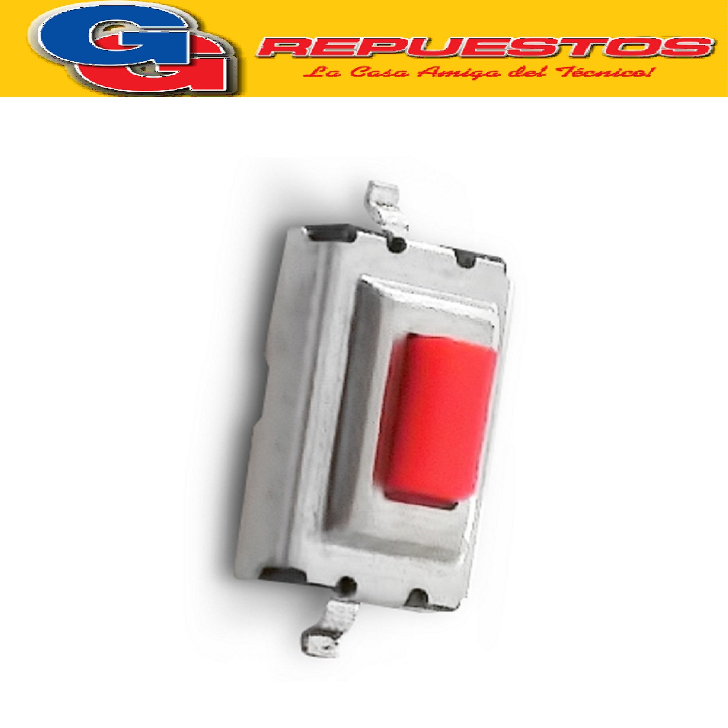 MICROSWITCH SMD 6 X 3,5 X 2,5 MM 2 CONTACTOS