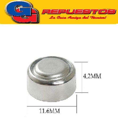 PILA LR43 1.5V ALKALINA ESPECIAL PARA CALCULADORAS X UNIDAD  280-21/280-41/301/D301/SB- B8/SR1142W/SR43W/1176ª/186-1/G12A/GP86A/L1142/LR1142/RW84/V12GA/GP186/L1142F/10L124/G12/LR43/386/SR43/186 PRECIO POR UNIDAD