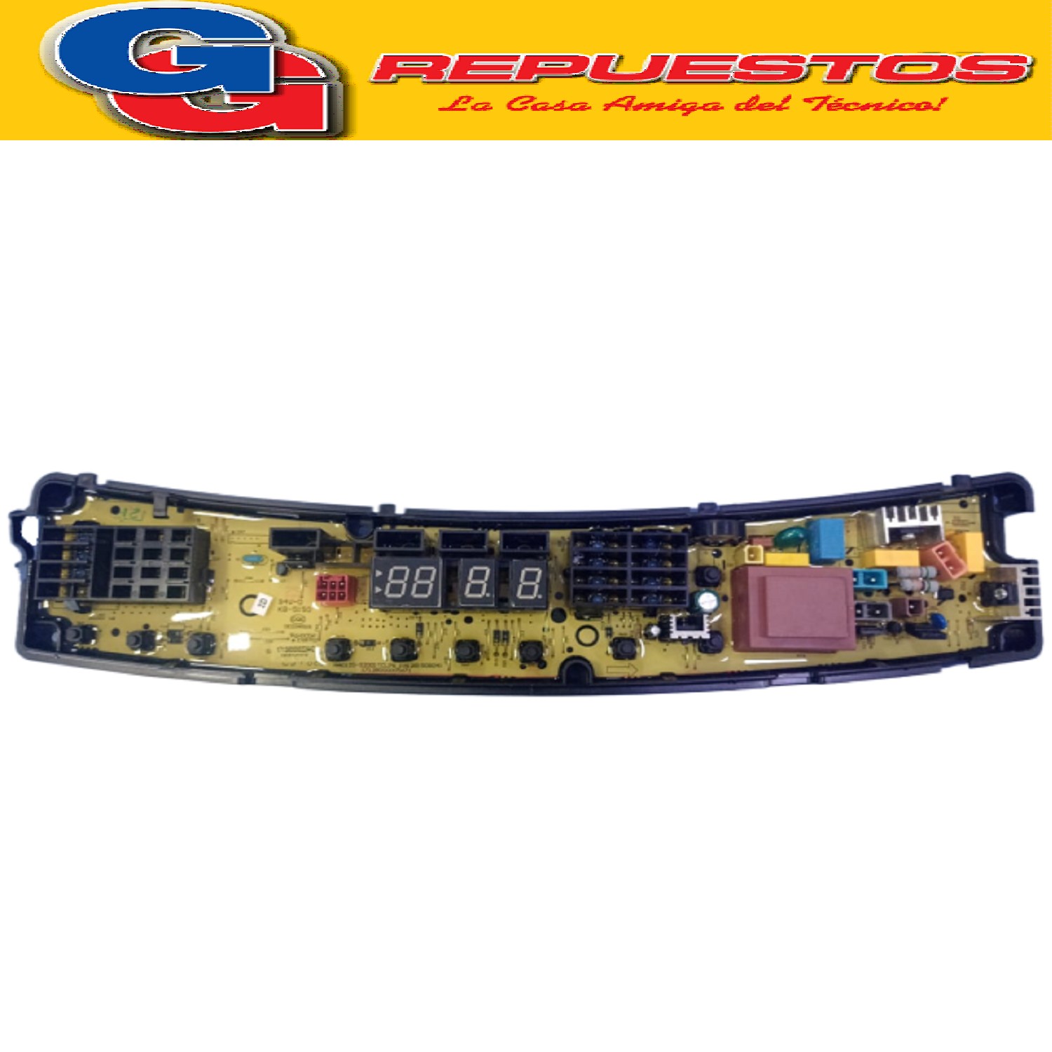 PLAQUETA PRINCIPAL LAVARROPAS PARA BGH BWT12S18 ORIGINAL   PLACA DE MANDOS PARA LAVARROPAS CARGA SUPERIOR BGH Cod Origen: 17138000022442