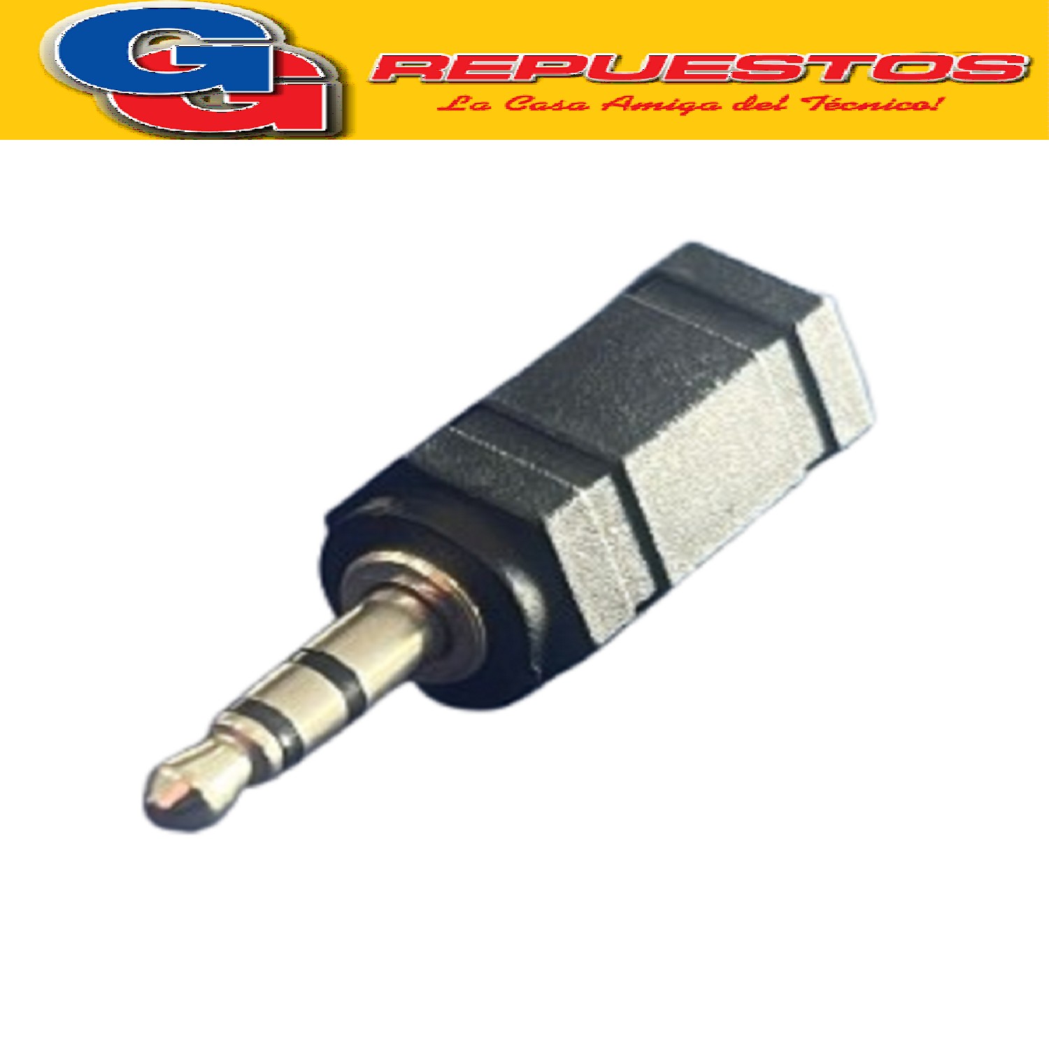 ADAPTADOR 3.5 M/ESTEREO A 3.5 H/MONO