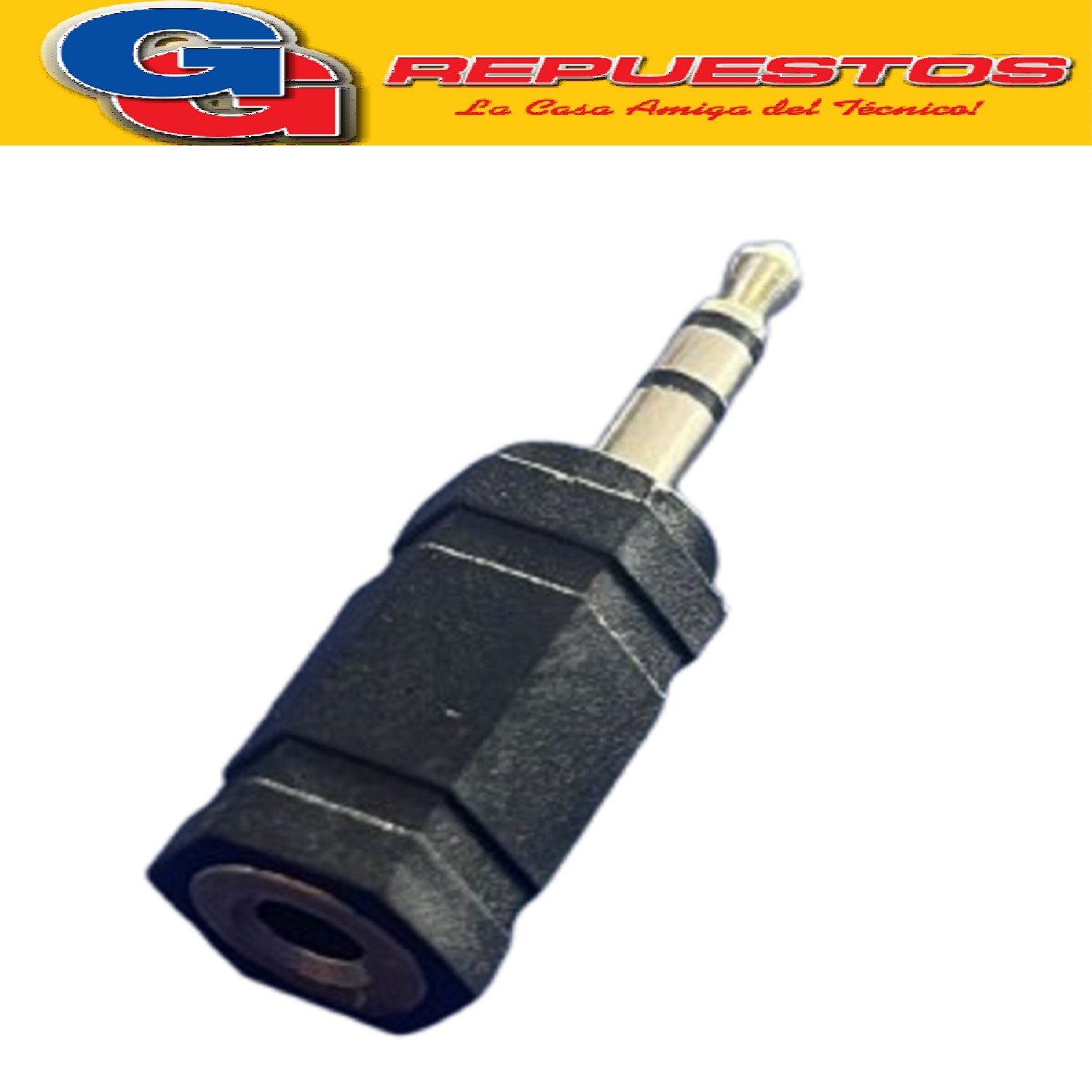 ADAPTADOR 3.5 M/ESTEREO A 3.5 H/MONO