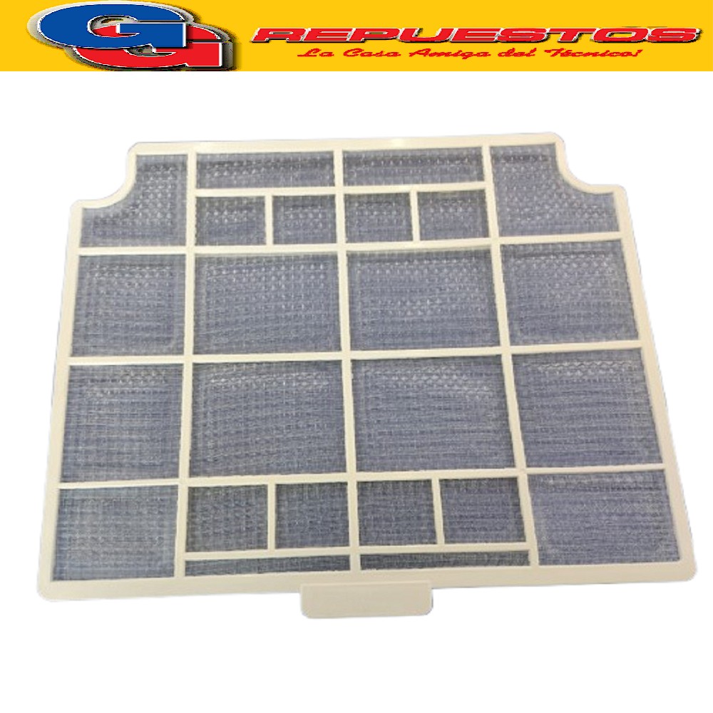 FILTRO SIMPLE AIRE ACONDICIONADO SPLIT COMPATIBLE CON 34.5CM X 39.5CM 12100204000556 121002040005 BGH BC45FH