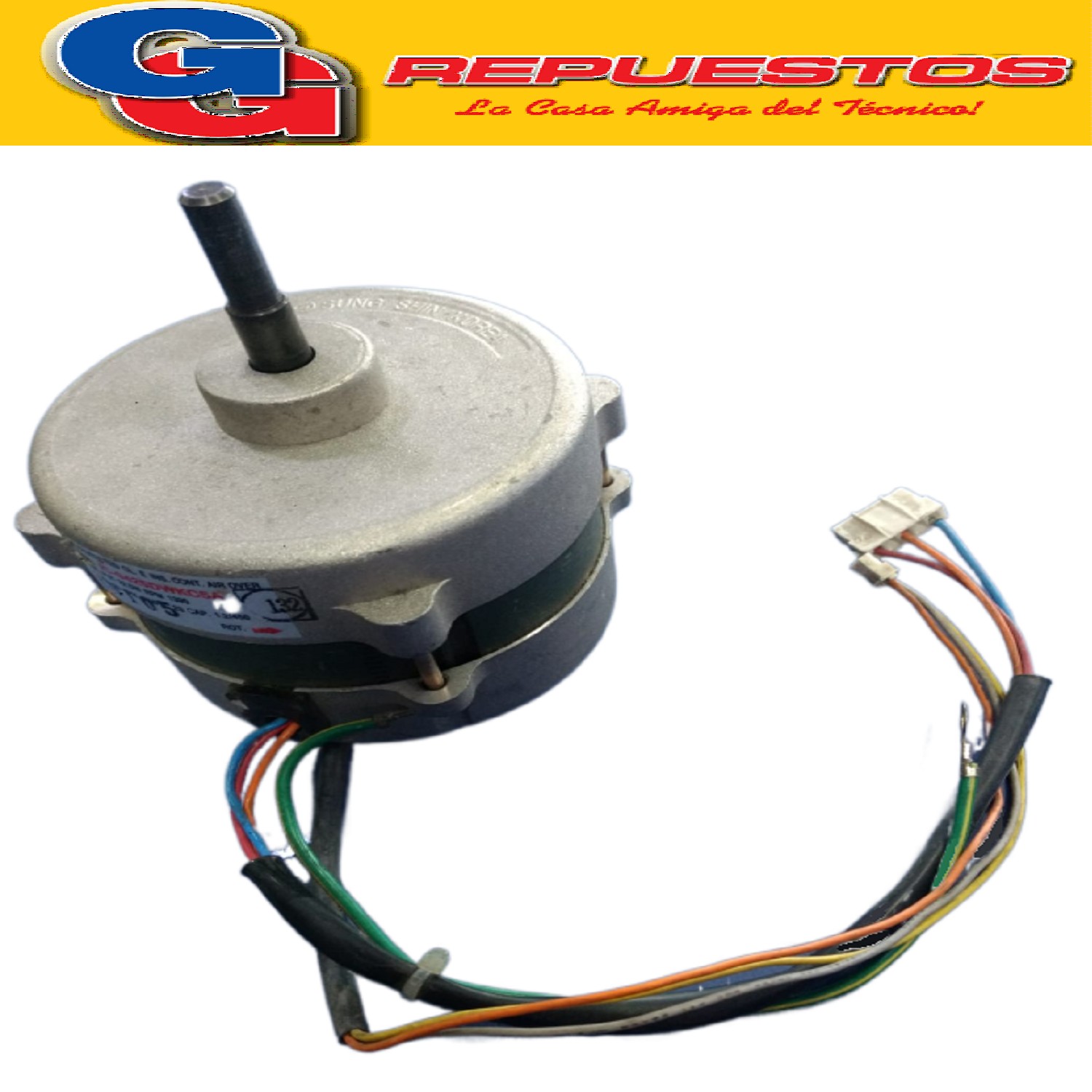 FORZADOR MOTOR EVAPORADOR AIRE ACONDICIONADO IC-9425DWKC5A   220-240V 22W, 50HZ 1PH 1390/RPM, CAPACITOR 1.2UF PARA AIRE SPLIT, VIENE SIN LA GOMA SOPORTE