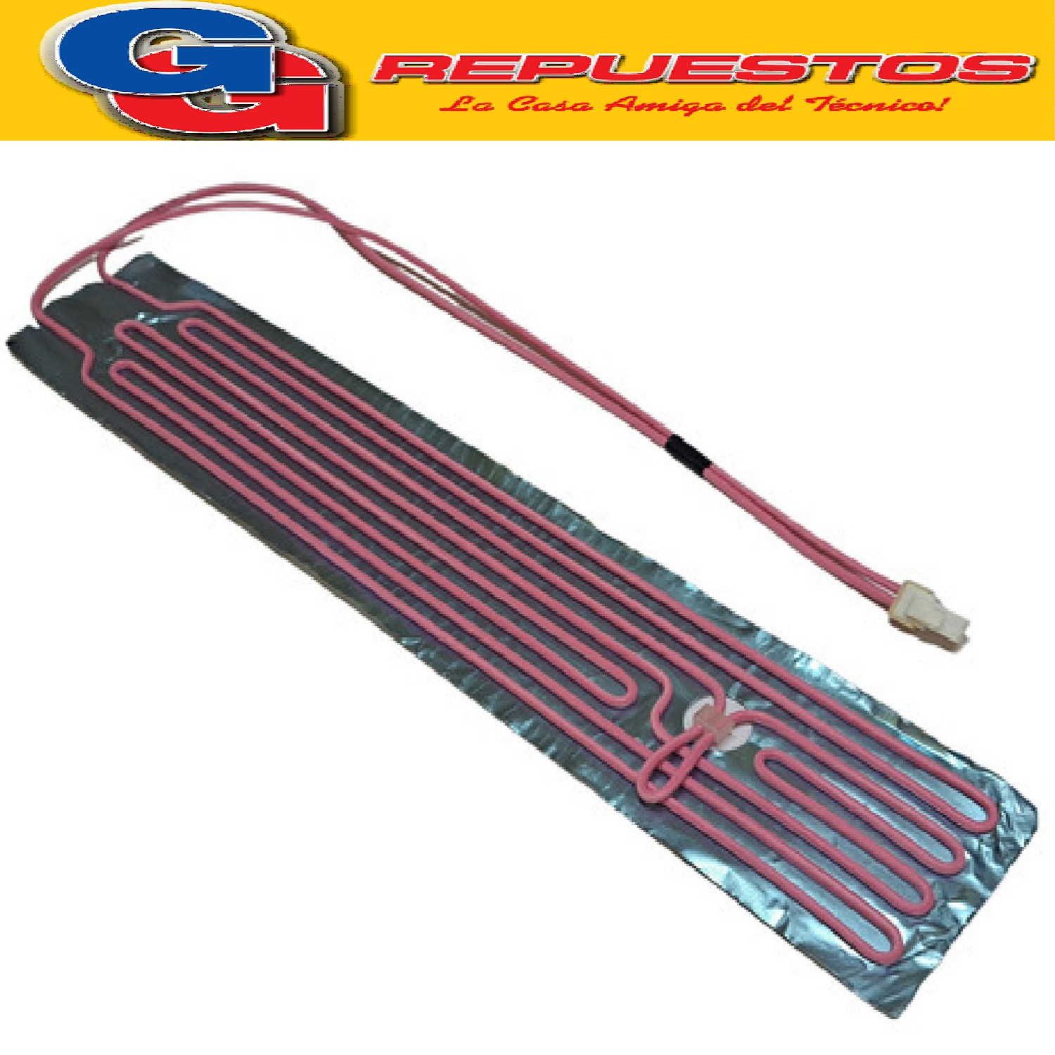 RESISTENCIA DESHIELO PARA HELADERA ELECTROLUX DFF37 -DFF40-D FF44-DE HELADERA PARA  DFW51  DESHIELO DE CANALETA FREE.ELEC Cod.Origen: 64684457 5205963 (ELECTROLUX-GAFA) 64684457_RESISTENCIA DE LA CANALETA 220V 50/60HZ PAPEL