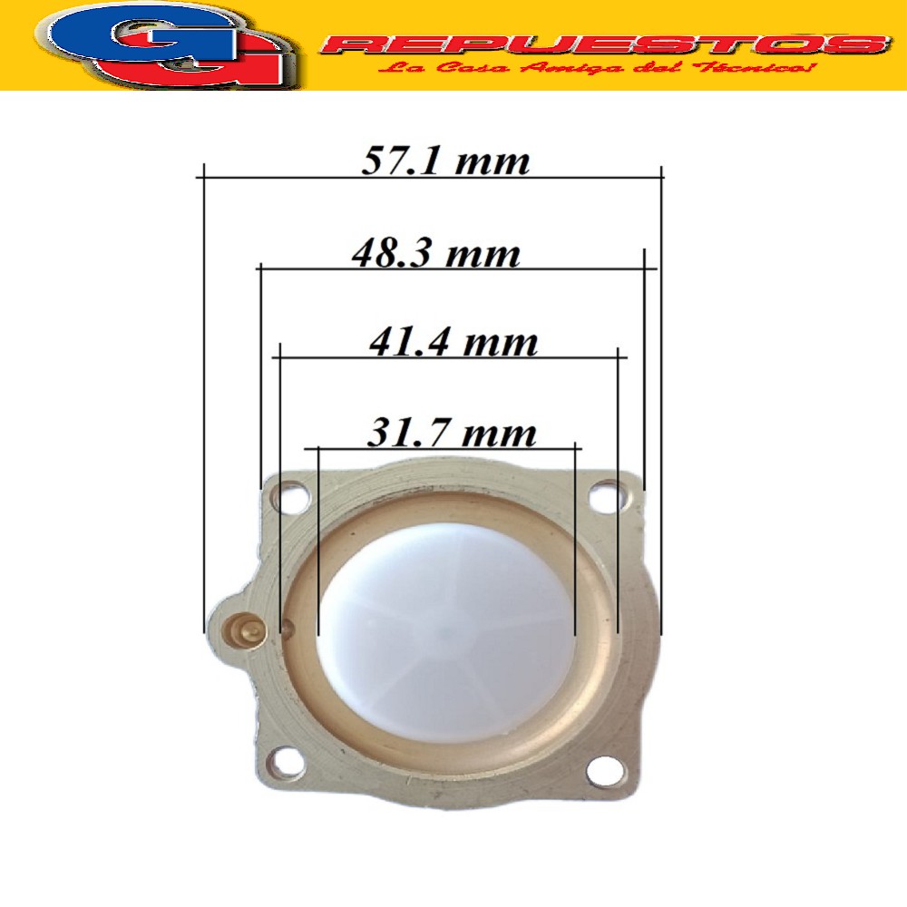 CUERPO PARA CALEFON BRAM - METAL CAMARA DE AGUA CON  PLATILL O  MODELO 6 LTS 2018 altura 5.5 cm