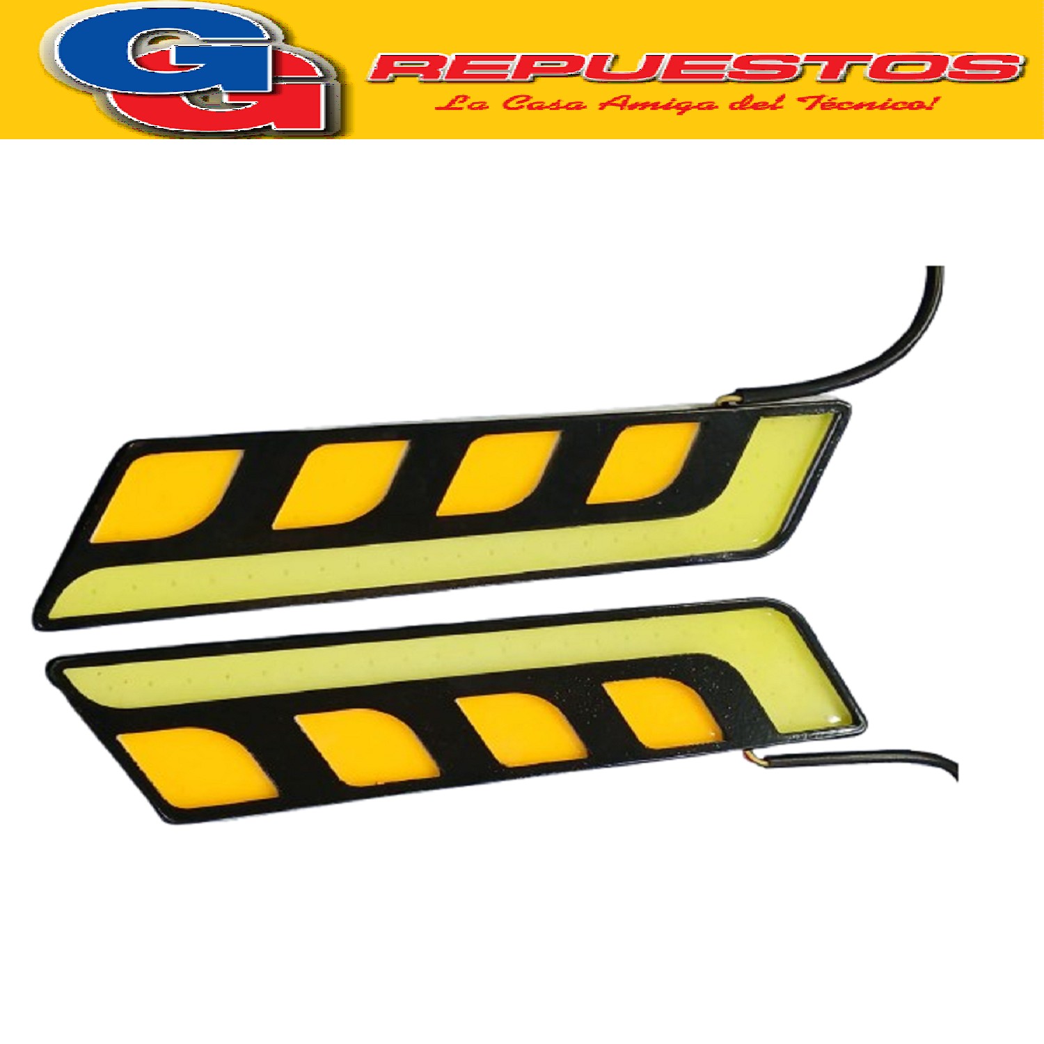 MODULO LED COB 12V 10W JA-12M61 PARA AUTO POSICION Y BALIZA- GUIÑE (MEDIDAS LARGO APRX 16 CM ANCHO 3.5 CM ESPESOR 0.4CM