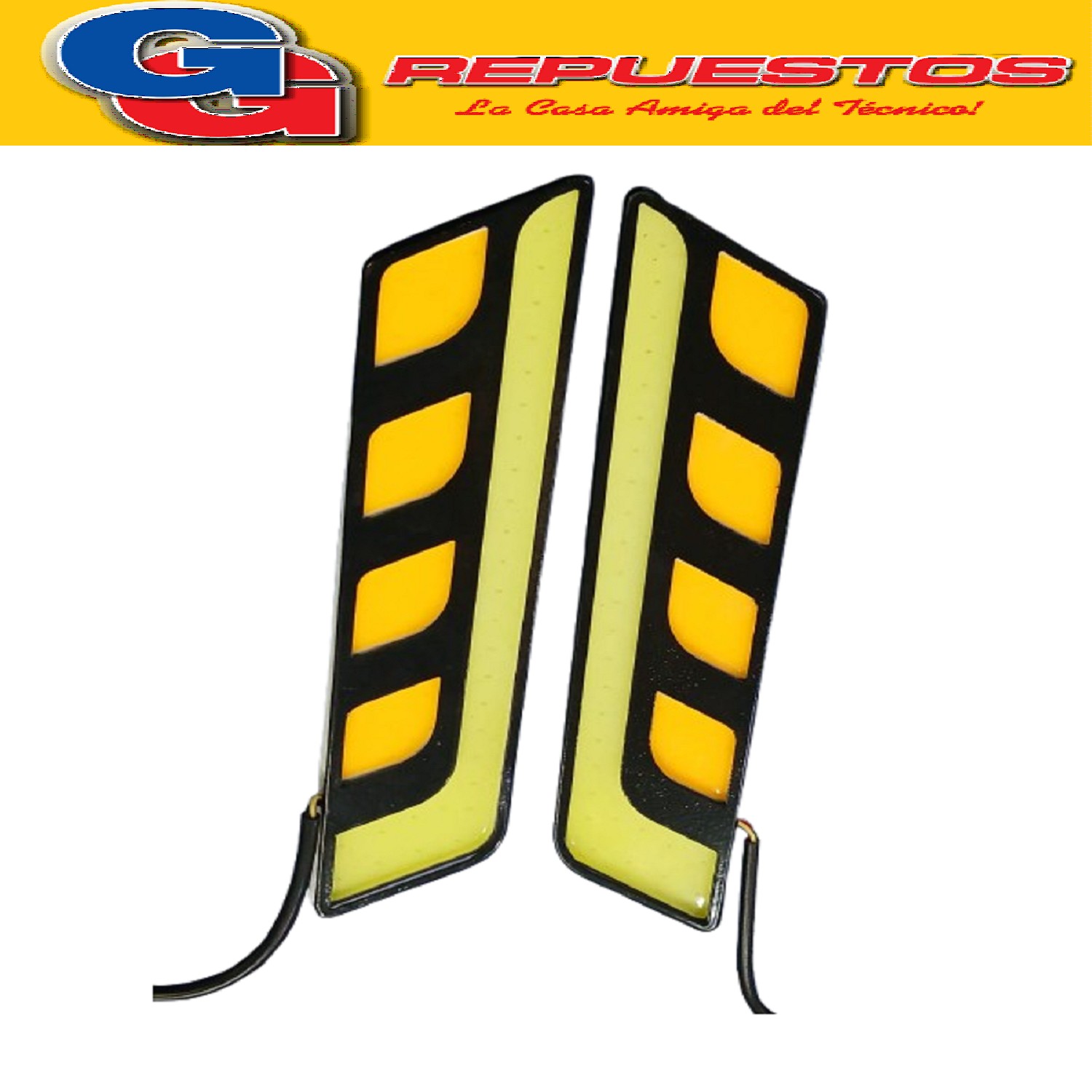 MODULO LED COB 12V 10W JA-12M61 PARA AUTO POSICION Y BALIZA- GUIÑE (MEDIDAS LARGO APRX 16 CM ANCHO 3.5 CM ESPESOR 0.4CM