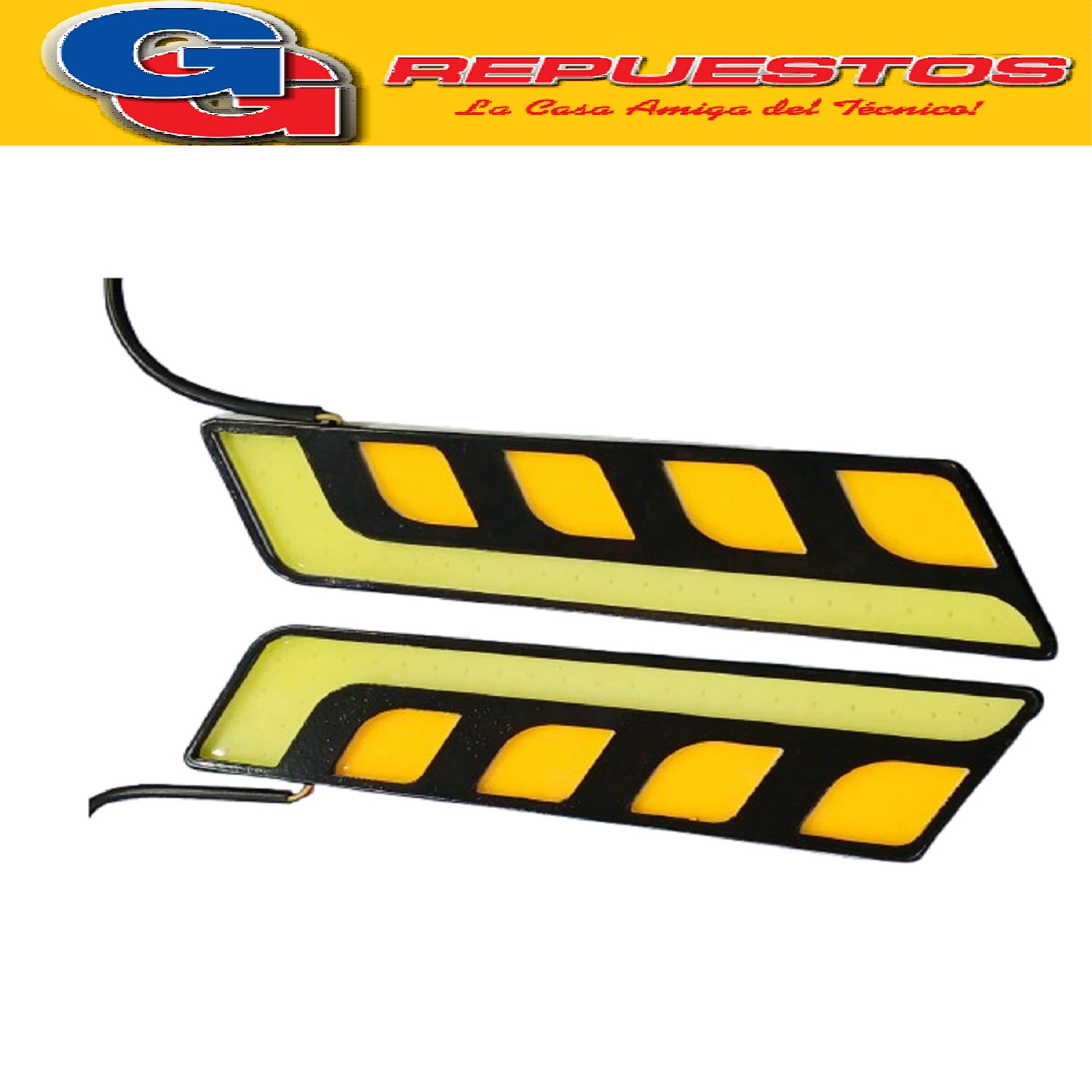 MODULO LED COB 12V 10W JA-12M61 PARA AUTO POSICION Y BALIZA- GUIÑE (MEDIDAS LARGO APRX 16 CM ANCHO 3.5 CM ESPESOR 0.4CM