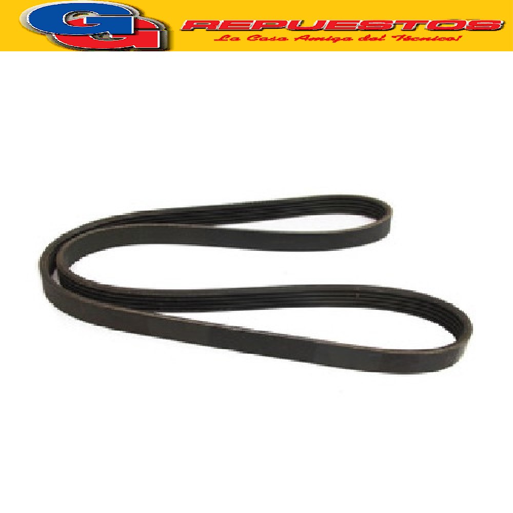 CORREA POLY V 5PJ -1370 NACIONAL BTS LAVARROPAS DREAN FAMILY PHILIPS-WHIRLPOOL PARA POLEA TAMBOR GRANDE Y POLEA MOTOR 5 VIAS PARA LAVARROPAS