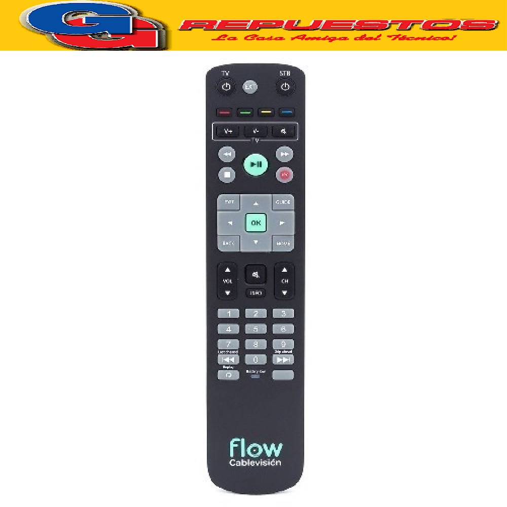CONTROL REMOTO CONVERSOR MULTICANAL CABLEVISION FLOW HD  ORI GINAL
