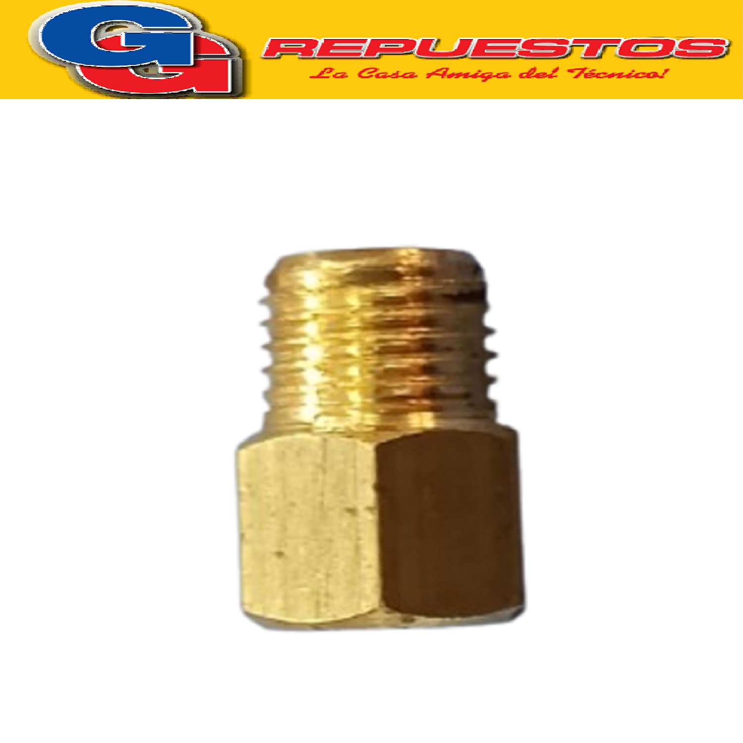 INYECTOR COCINA VOLCAN HORNO HORNALLA LARGO 12mm  CABEZA 8mm 0.50mm