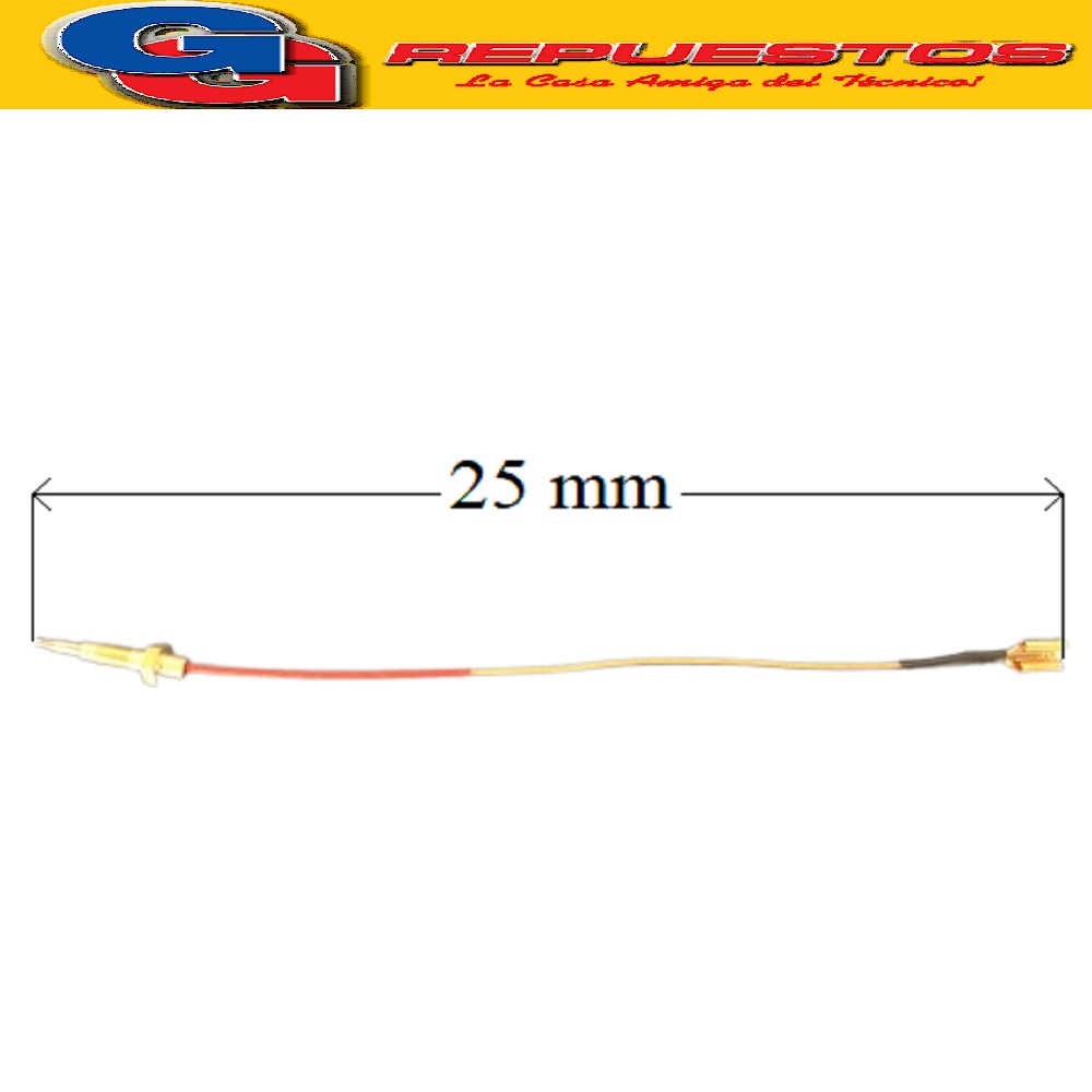 TERMOCUPLA 250 MM CON PALA COCINA
